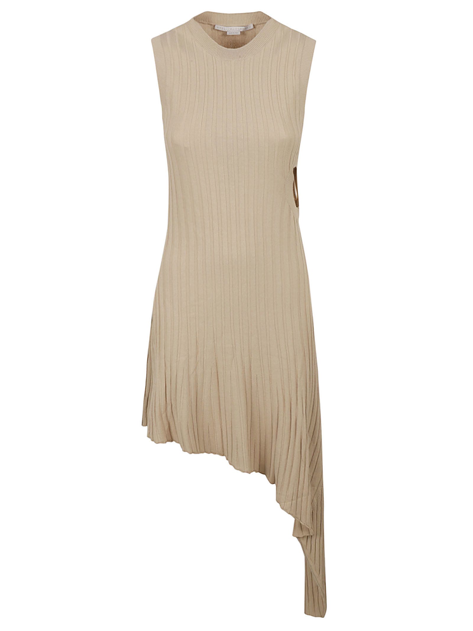 STELLA MCCARTNEY TECHNICAL RIB KNIT DRESS