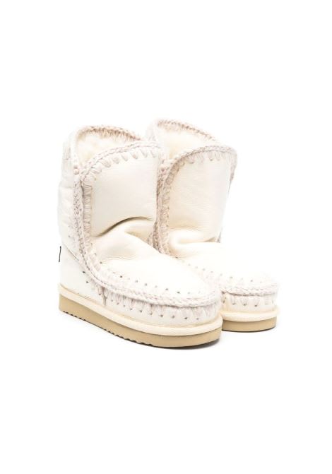 Shop Mou Eskimo Boots White