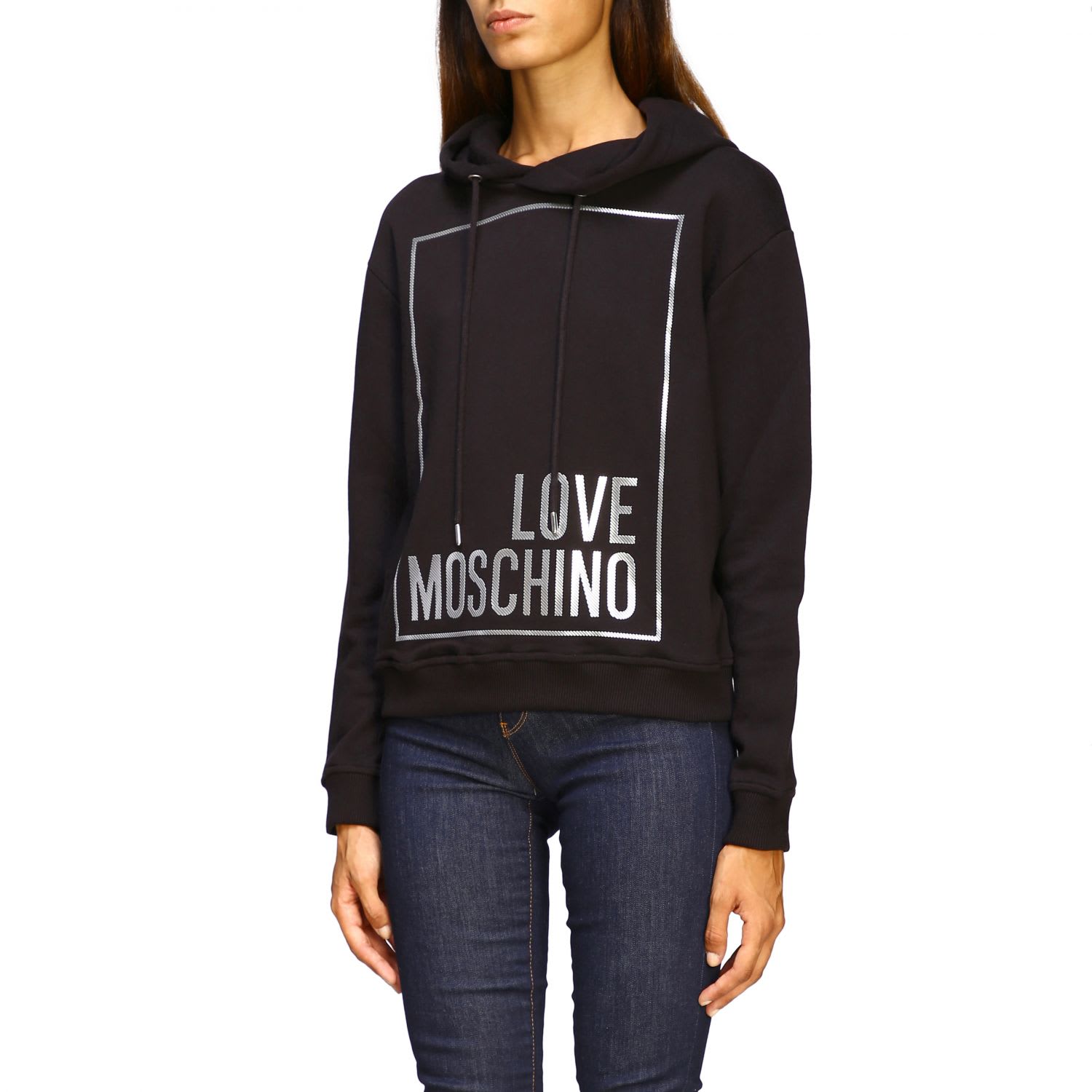 love moschino hoodie women's