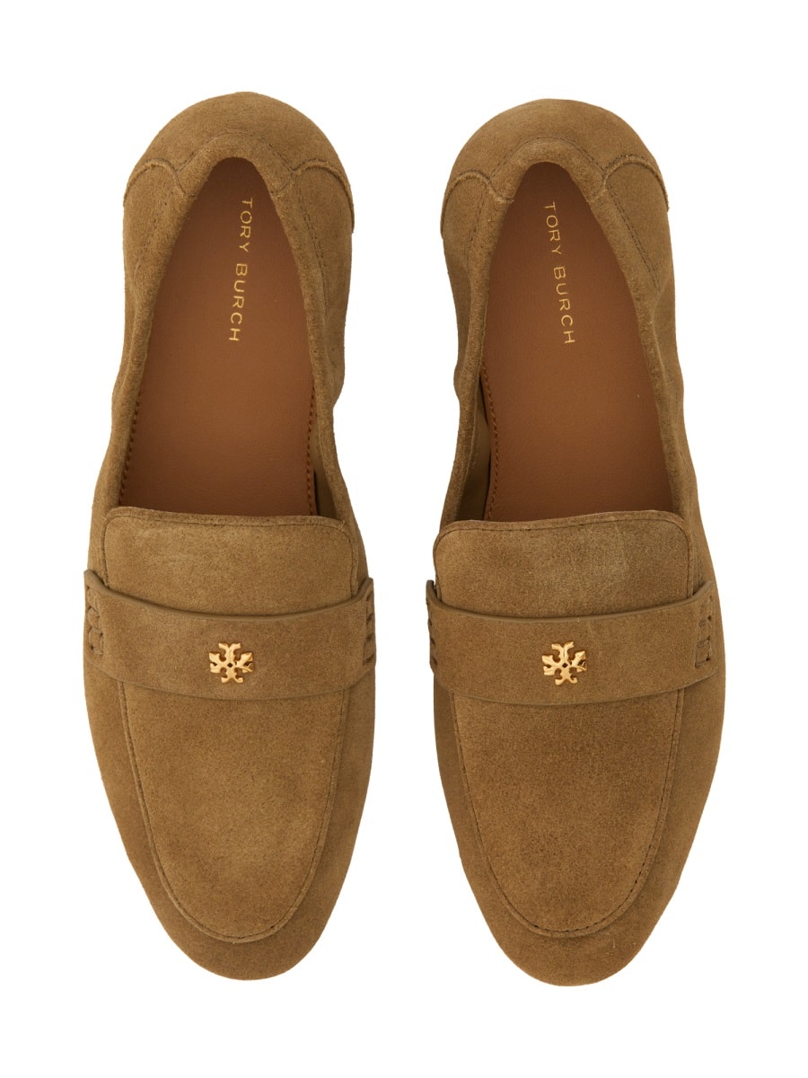 Shop Tory Burch Moccasin Ballerina In Brown