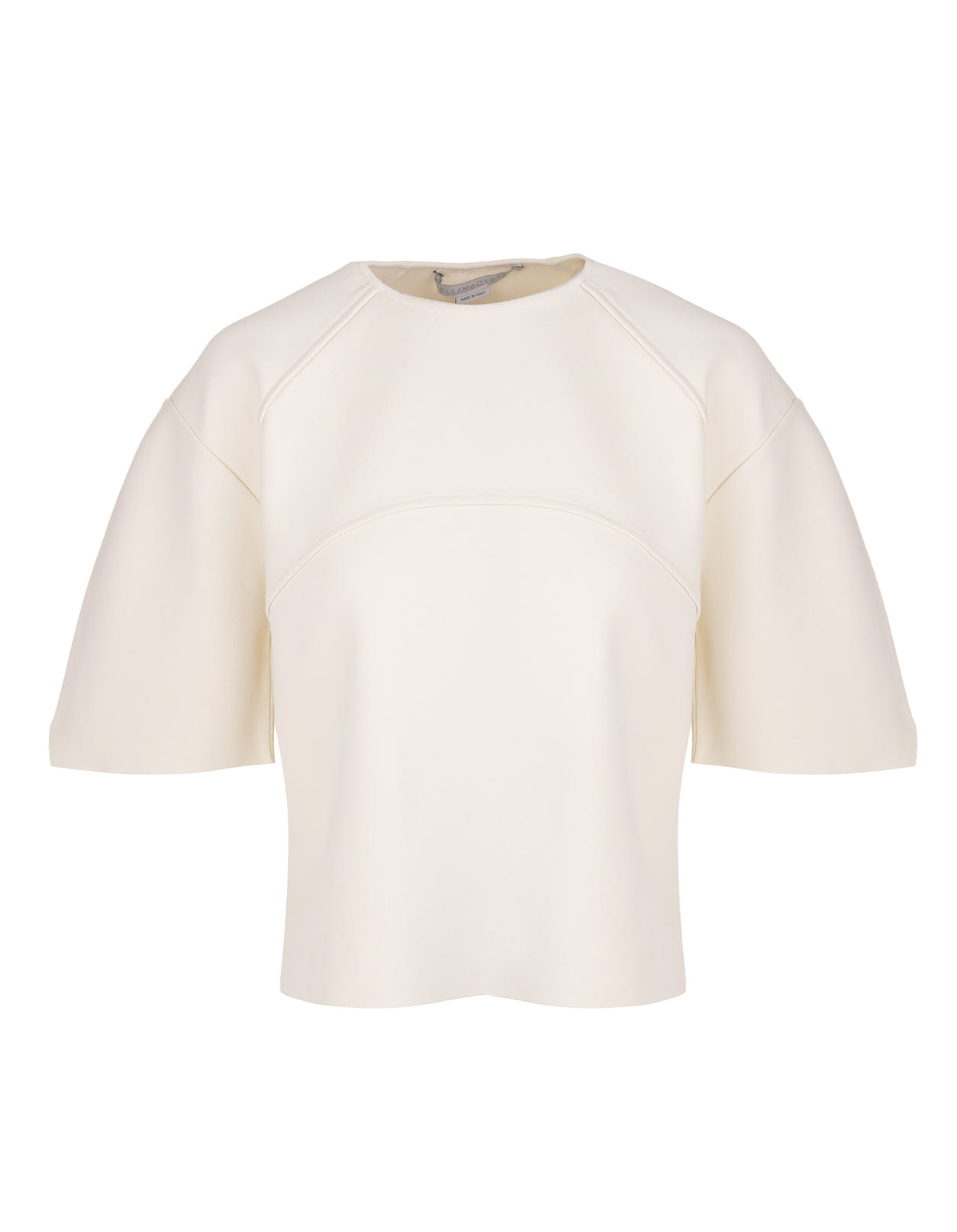 Stella McCartney Magnolia Structured Cropped Top