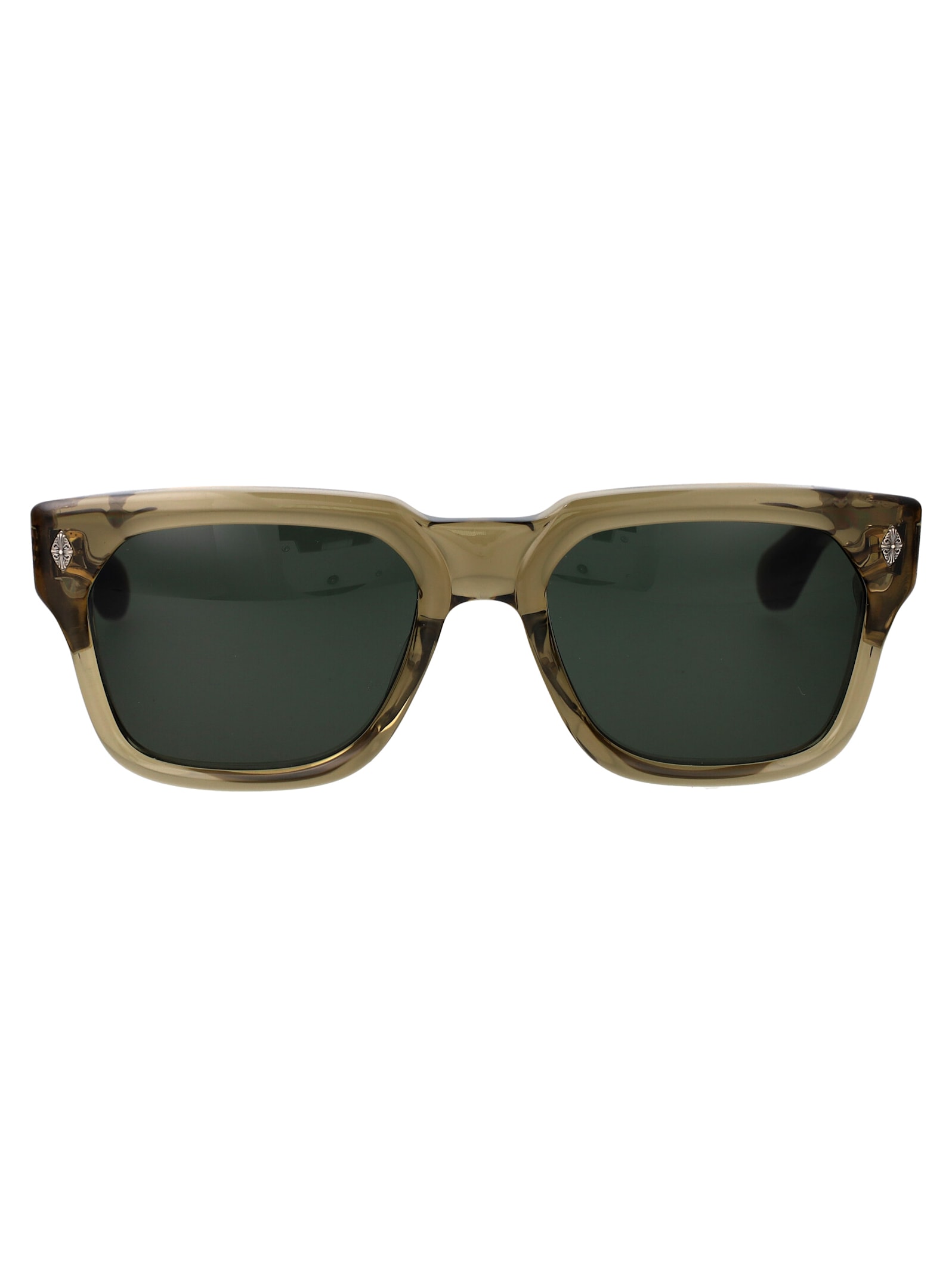 Chrome Hearts Sniffer Sunglasses In Brown