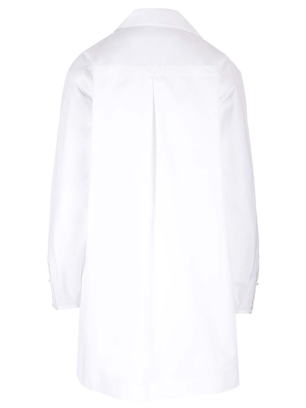 Shop Alaïa Tunic Dress In White