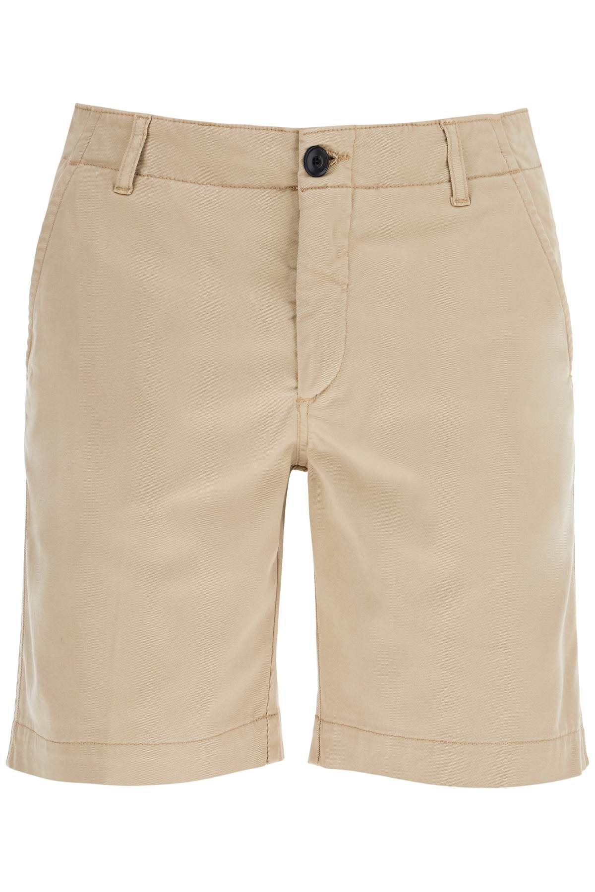 Ponche Shorts In Tencel Gabardine