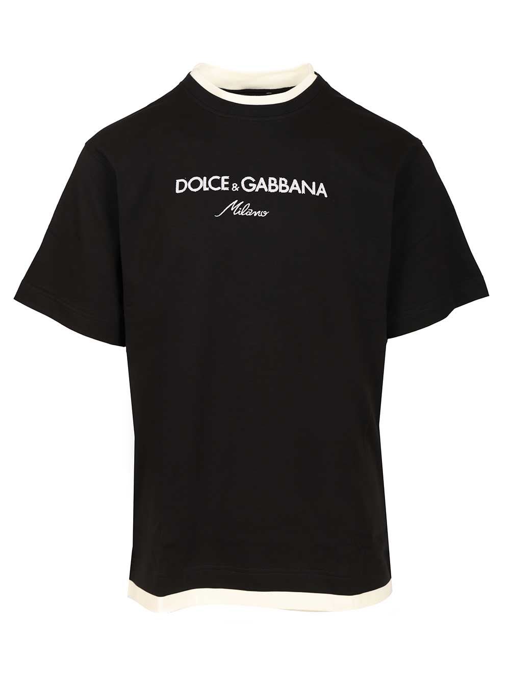 Dolce & Gabbana T-shirt In Black