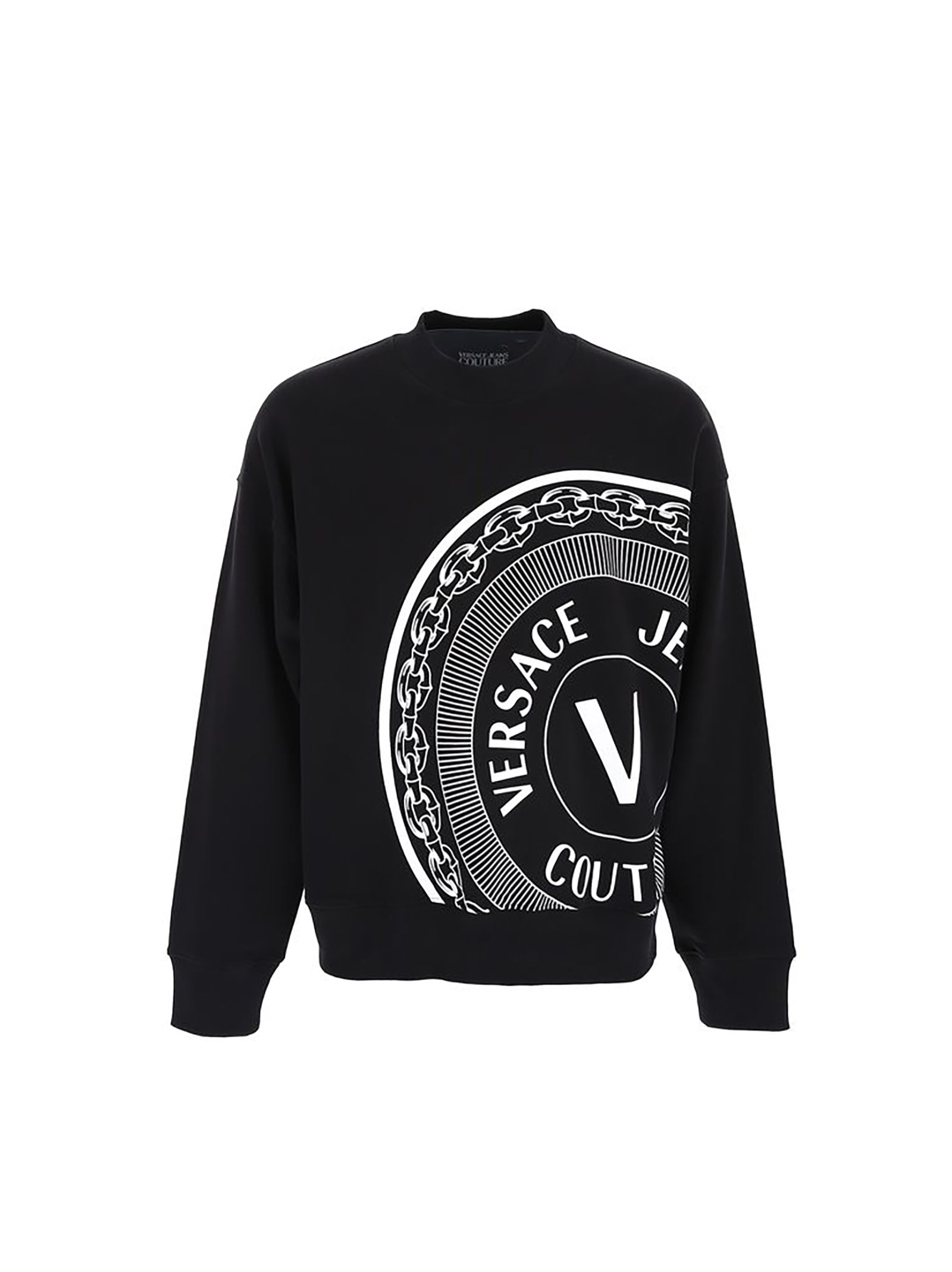 Versace Jeans Couture Sweatshirt Cotton Oversized Logo