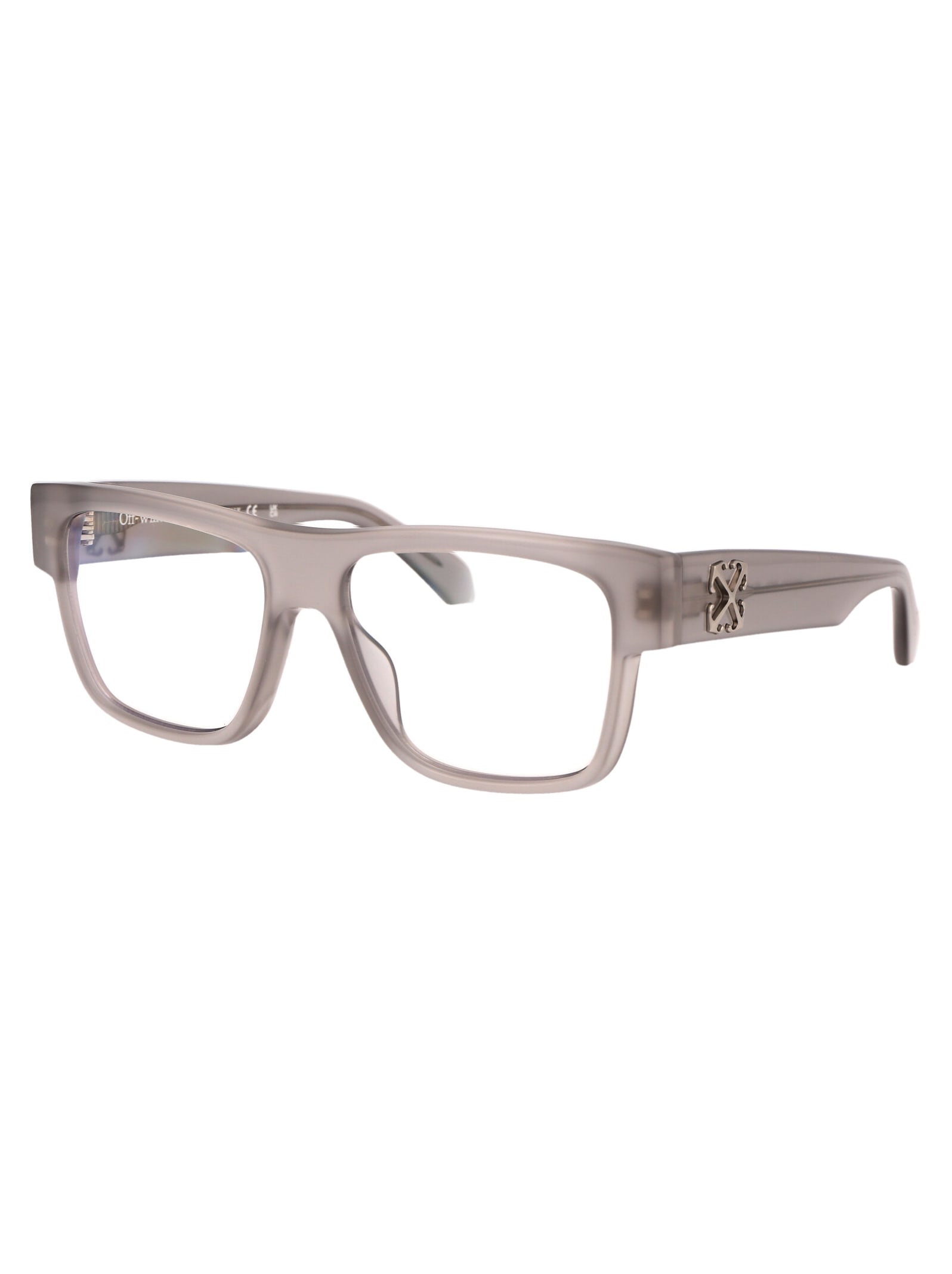 Shop Off-white Optical Style 60 Glasses In 0900 Grey