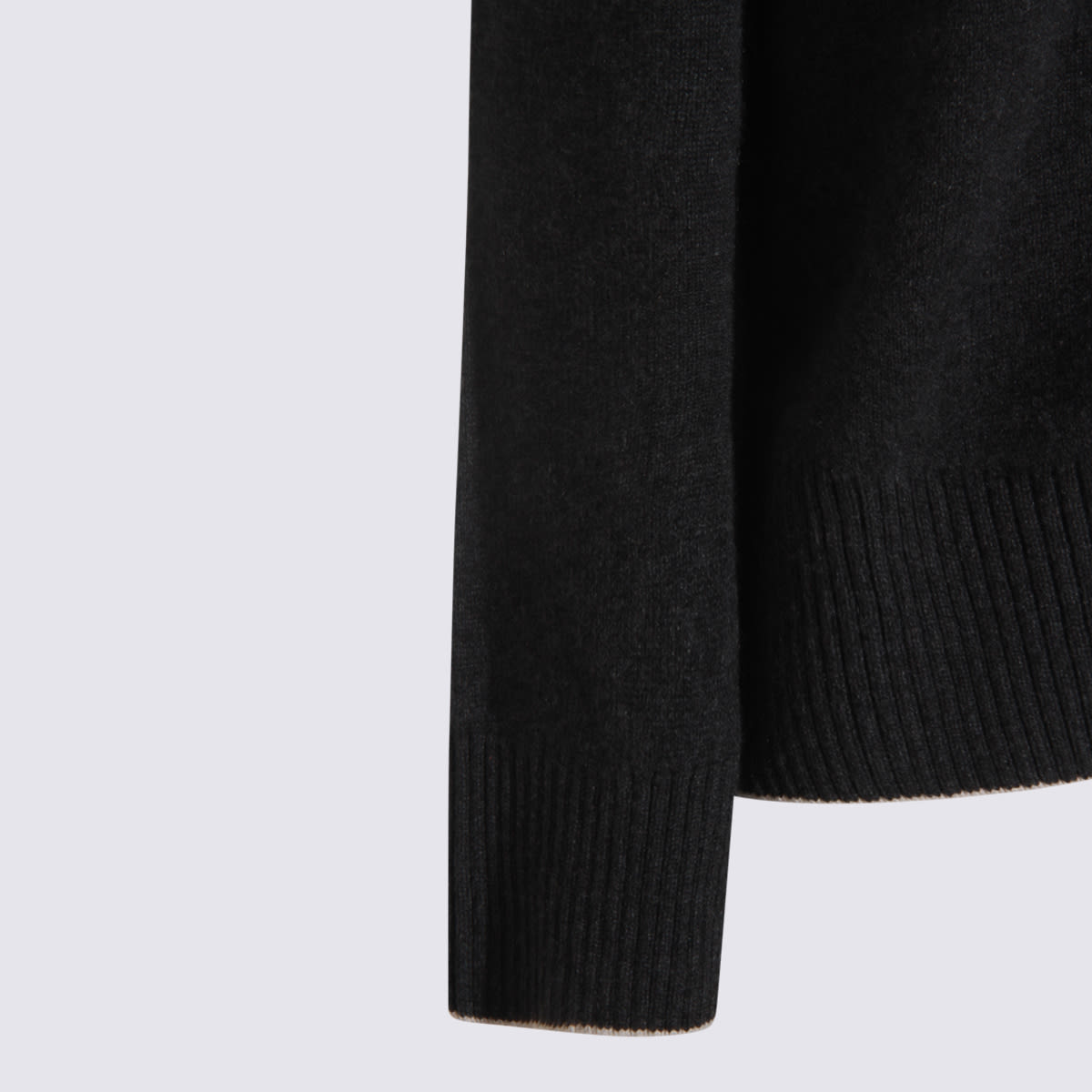 Eleventy Zip-up Hooded Sweater In Black