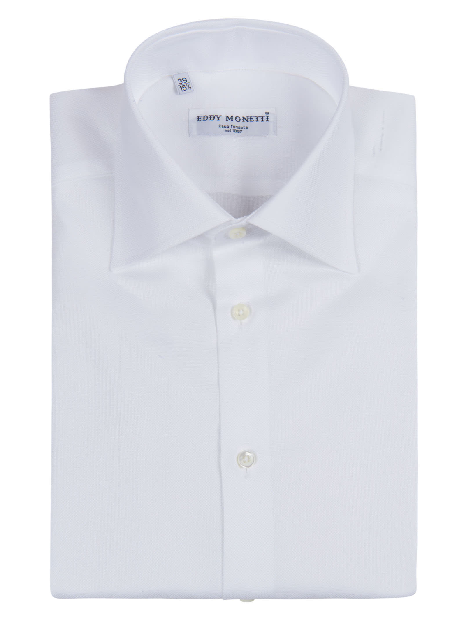 Eddy Monetti Classic Collar Oxford Shirt