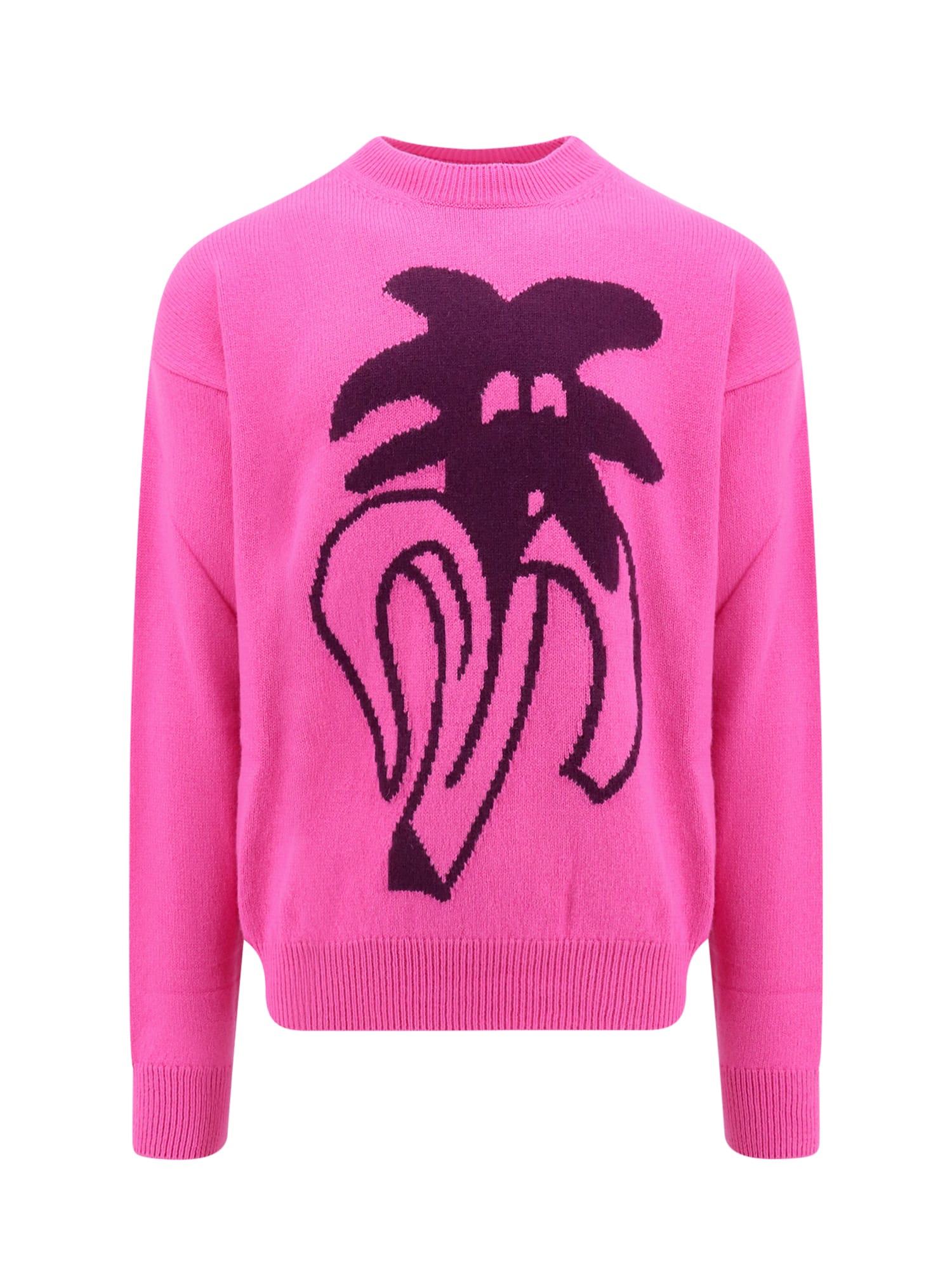 Shop Palm Angels Sweater In Pink