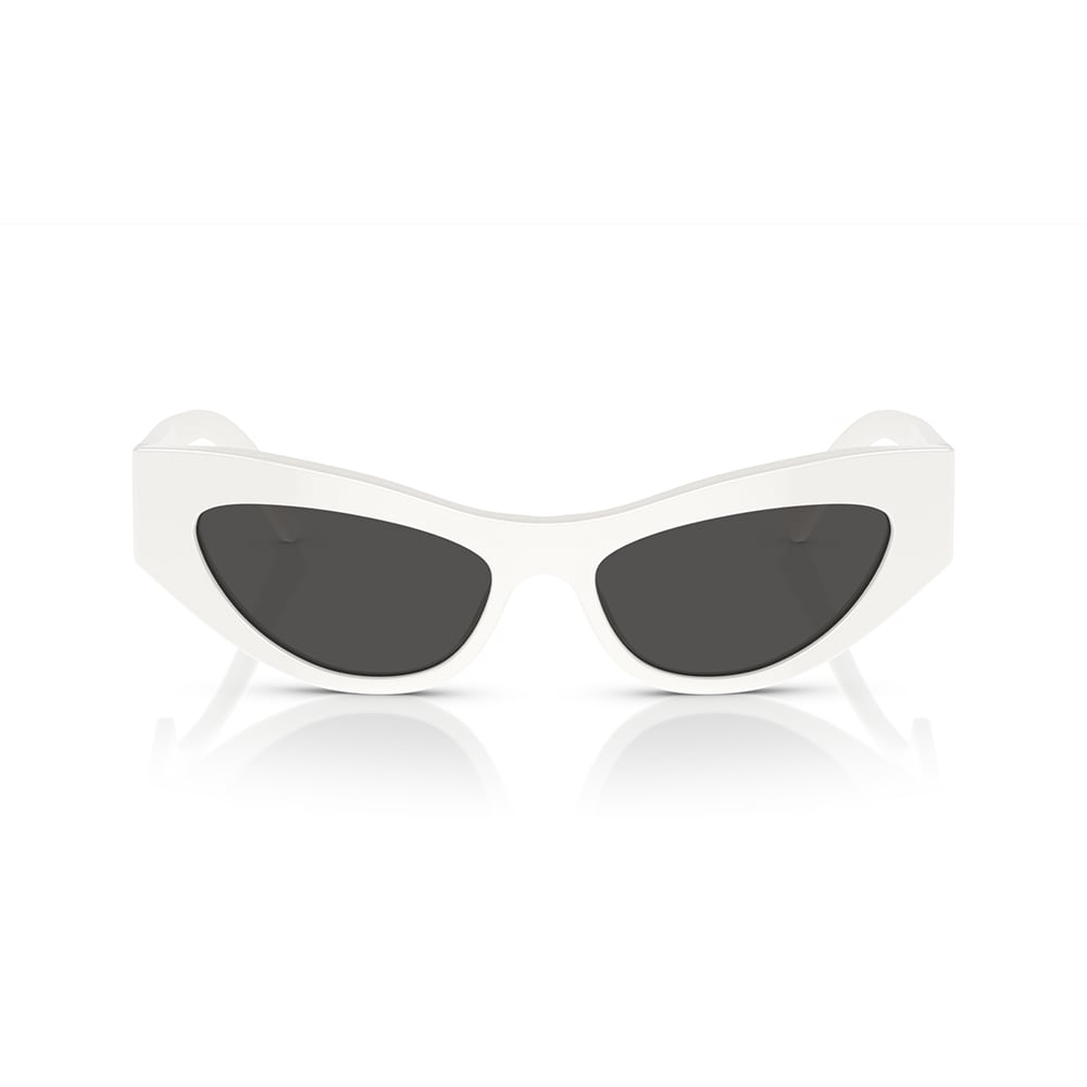 Dolce &amp; Gabbana Eyewear Sunglasses In Bianco/grigio