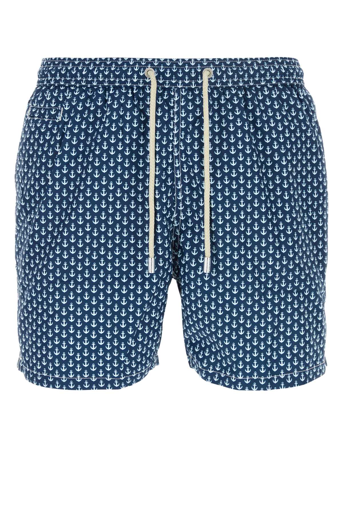 Printed Polyester Swimming Shorts