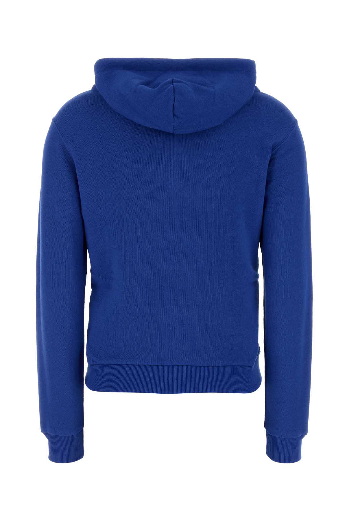 Polo Ralph Lauren Blue Cotton Sweatshirt In Bluesaturn