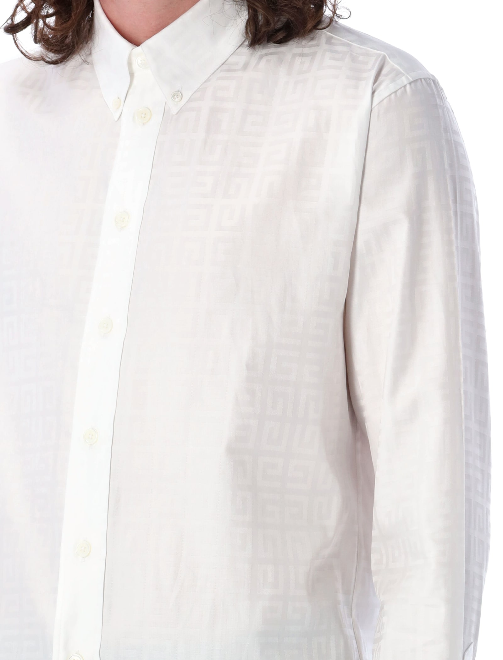 Shop Givenchy Custom Fit Shirt In White