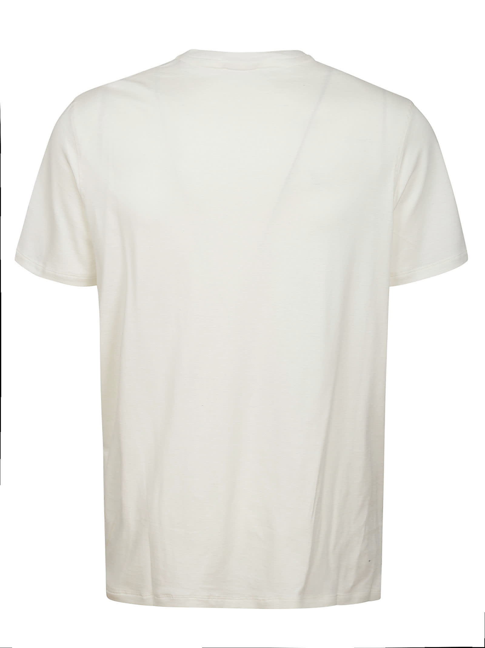 Shop Isaia Tshirt In White