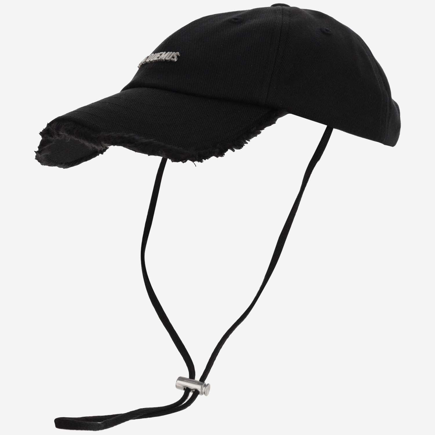 Jacquemus La Casquette Artichaut Cotton Hat In Black