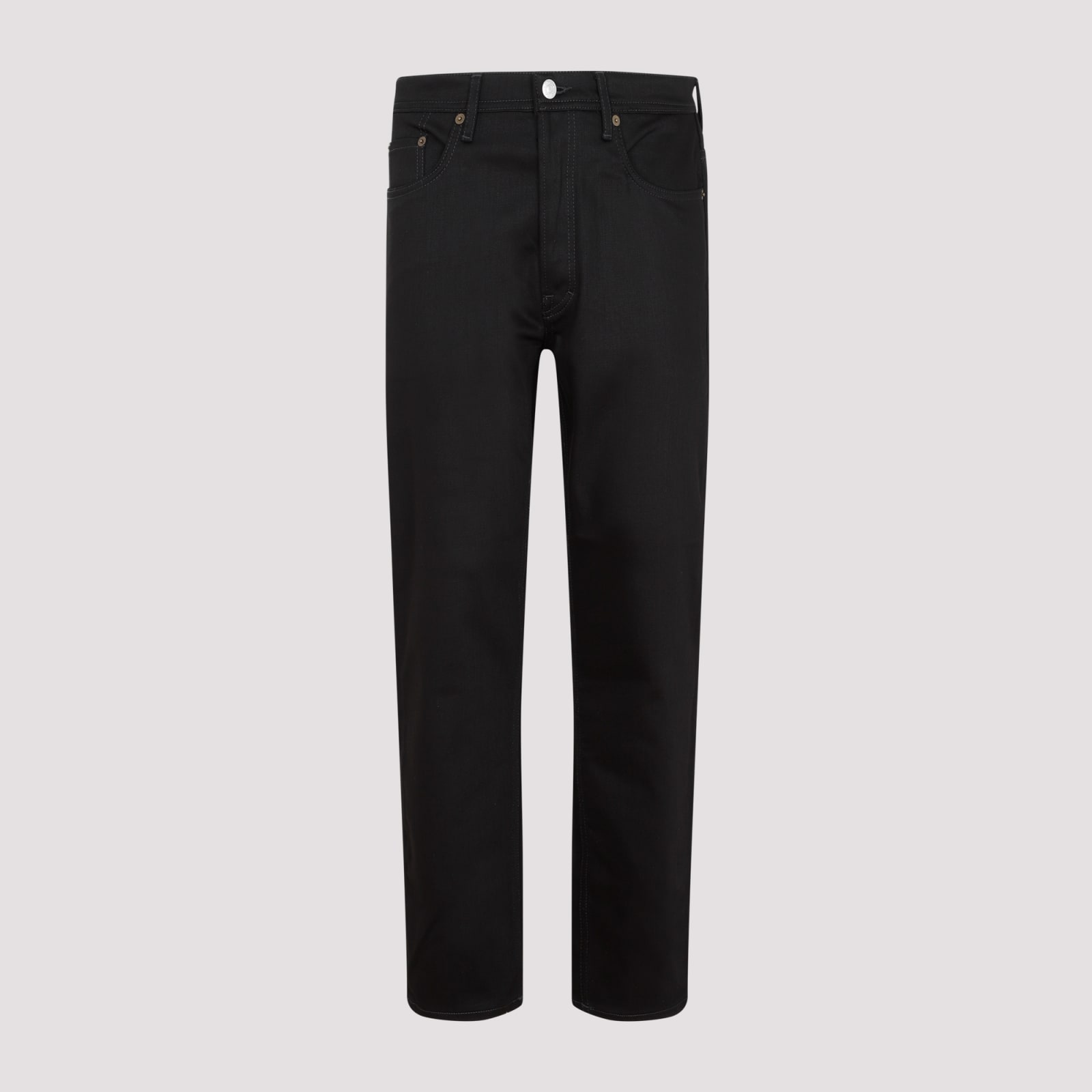 Shop Acne Studios River Jeans In Ajb Stay Black