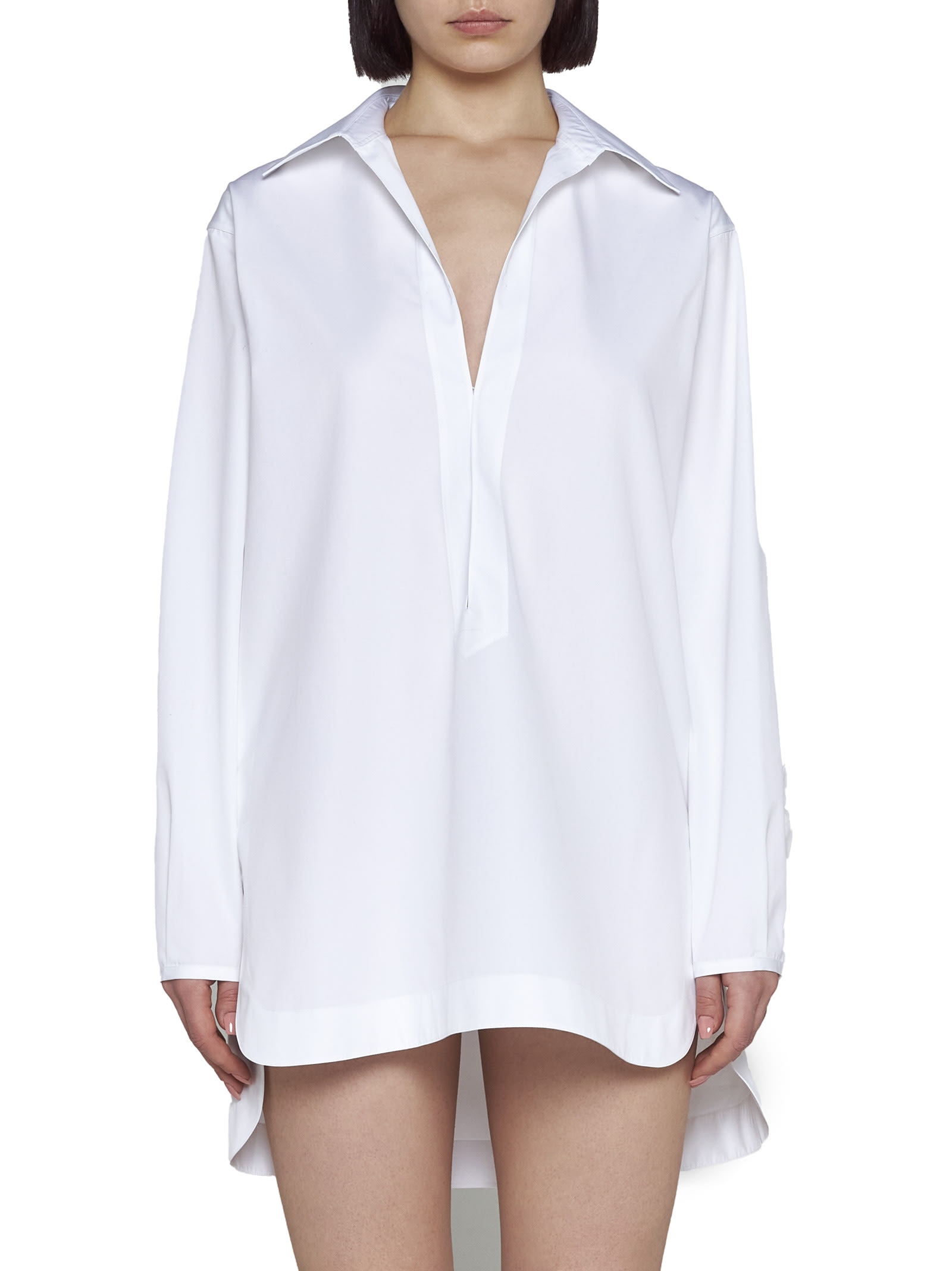 Shop Alaïa Shirt In White