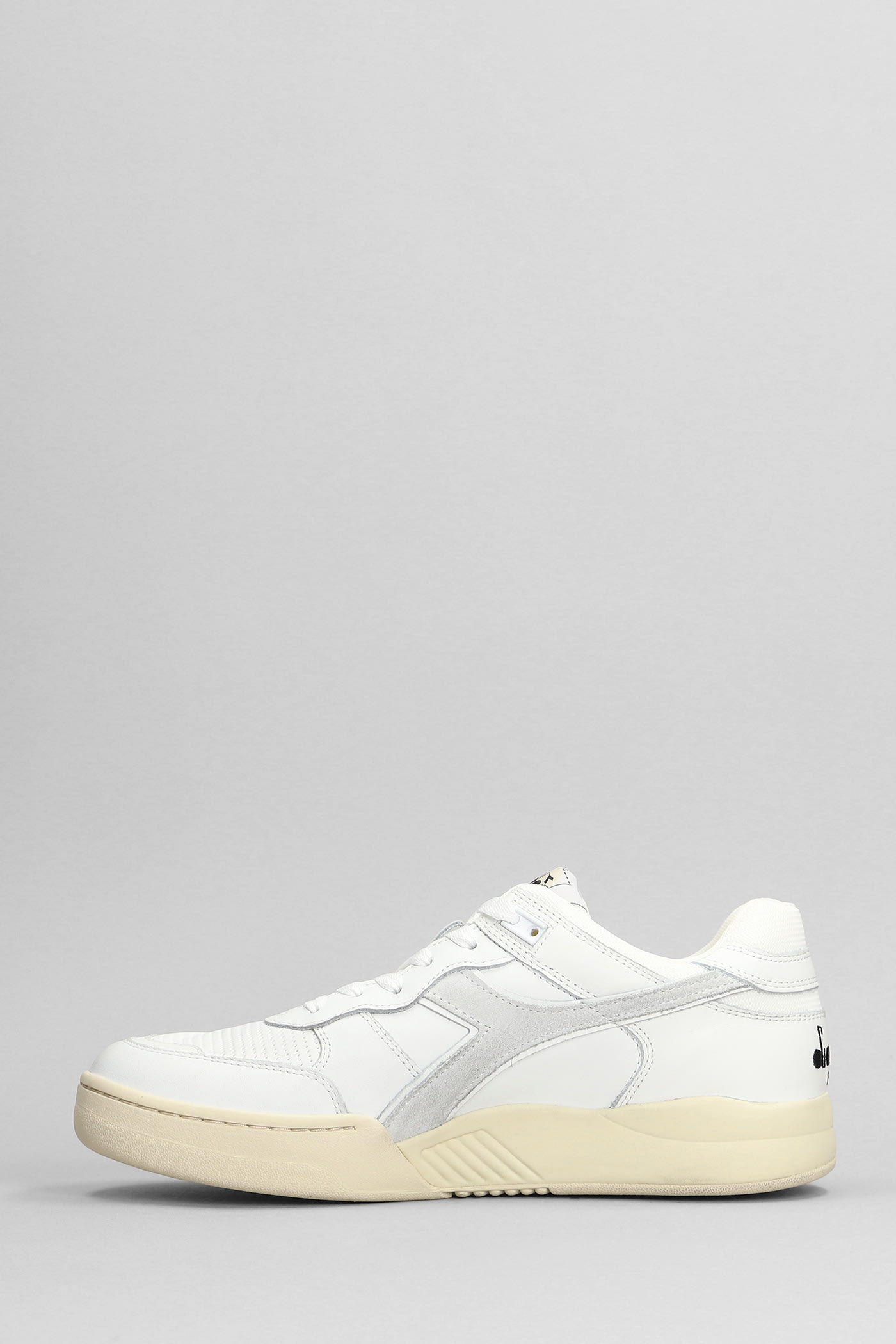 Shop Diadora B.560 Used Sneakers In White Leather