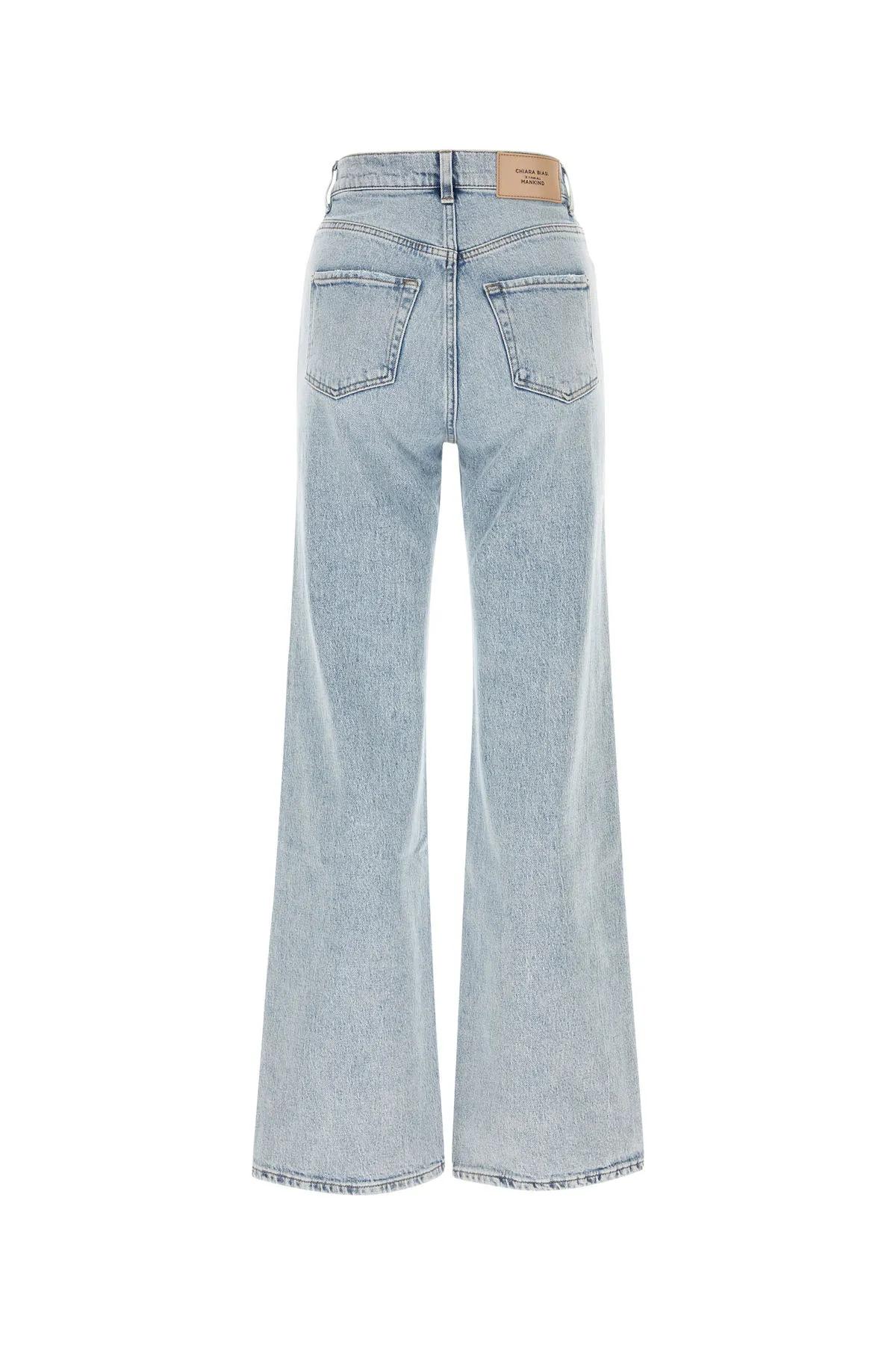 Shop 7 For All Mankind Light-blue Stretch Denim Chiara Biasi X  Jeans