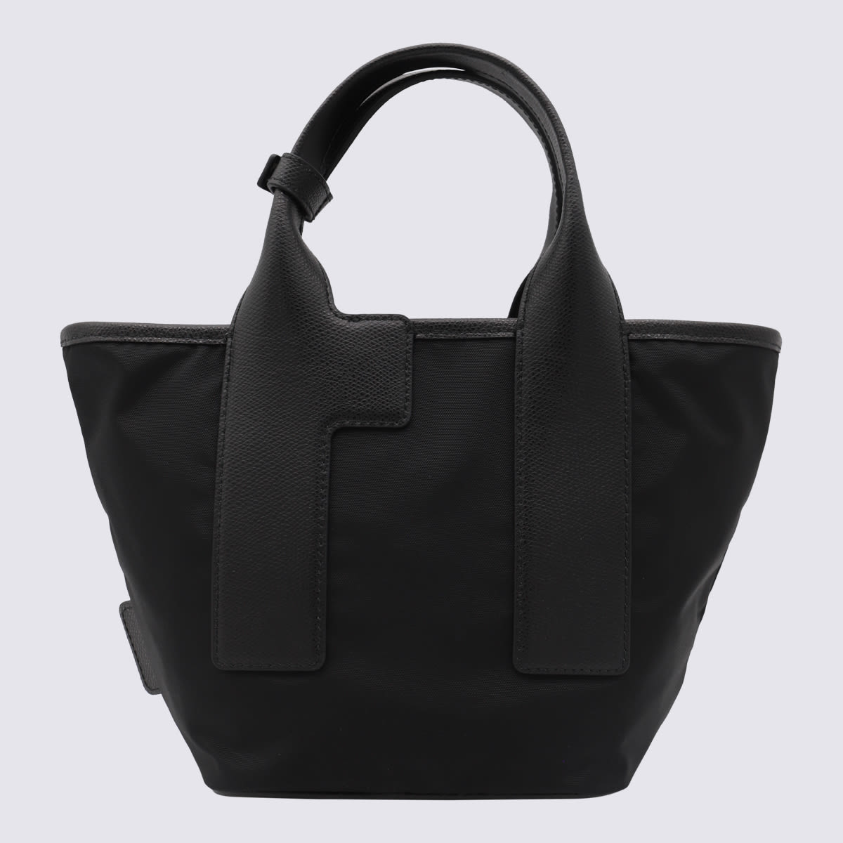 Shop Furla Black Piuma Bag