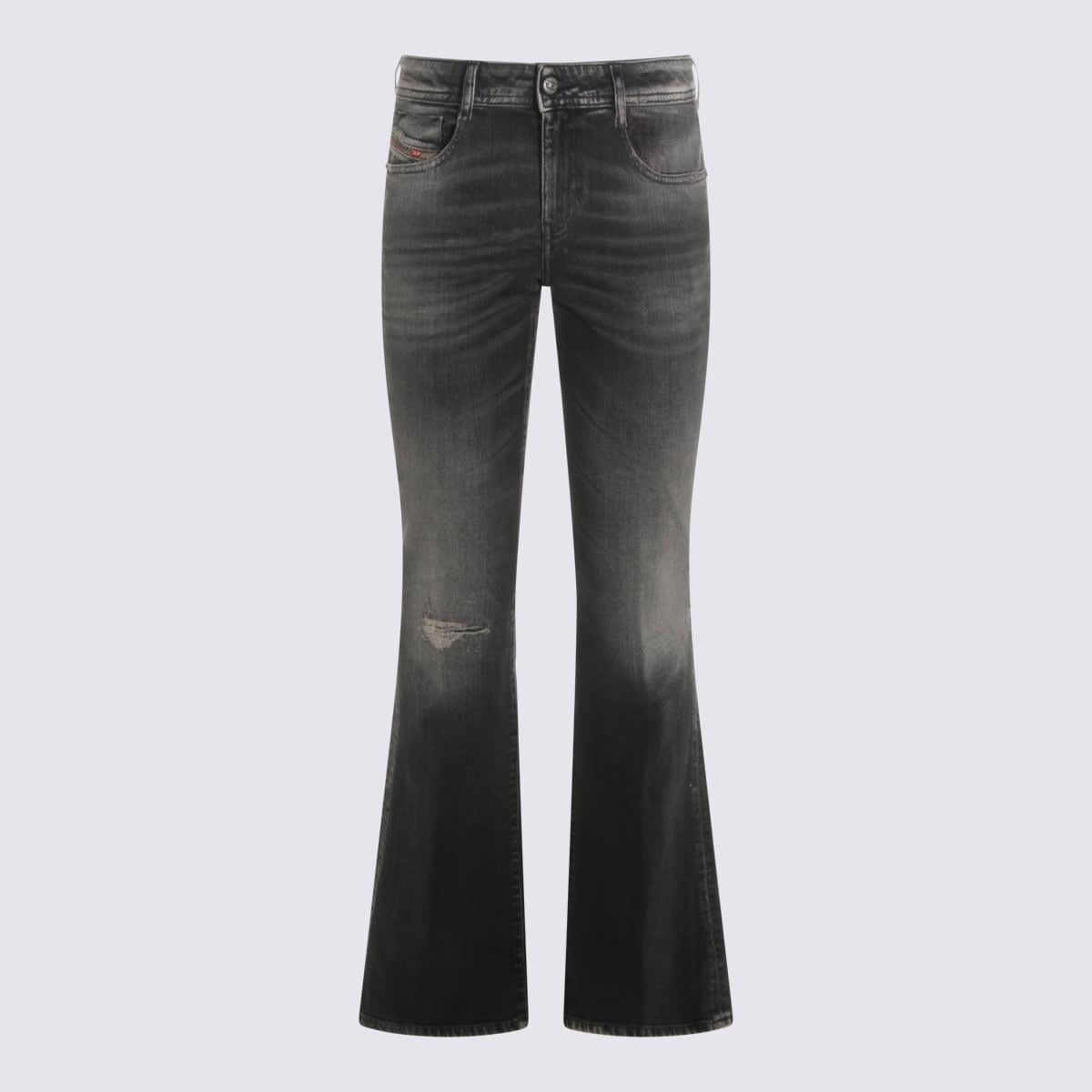Diesel Black Cotton Jeans