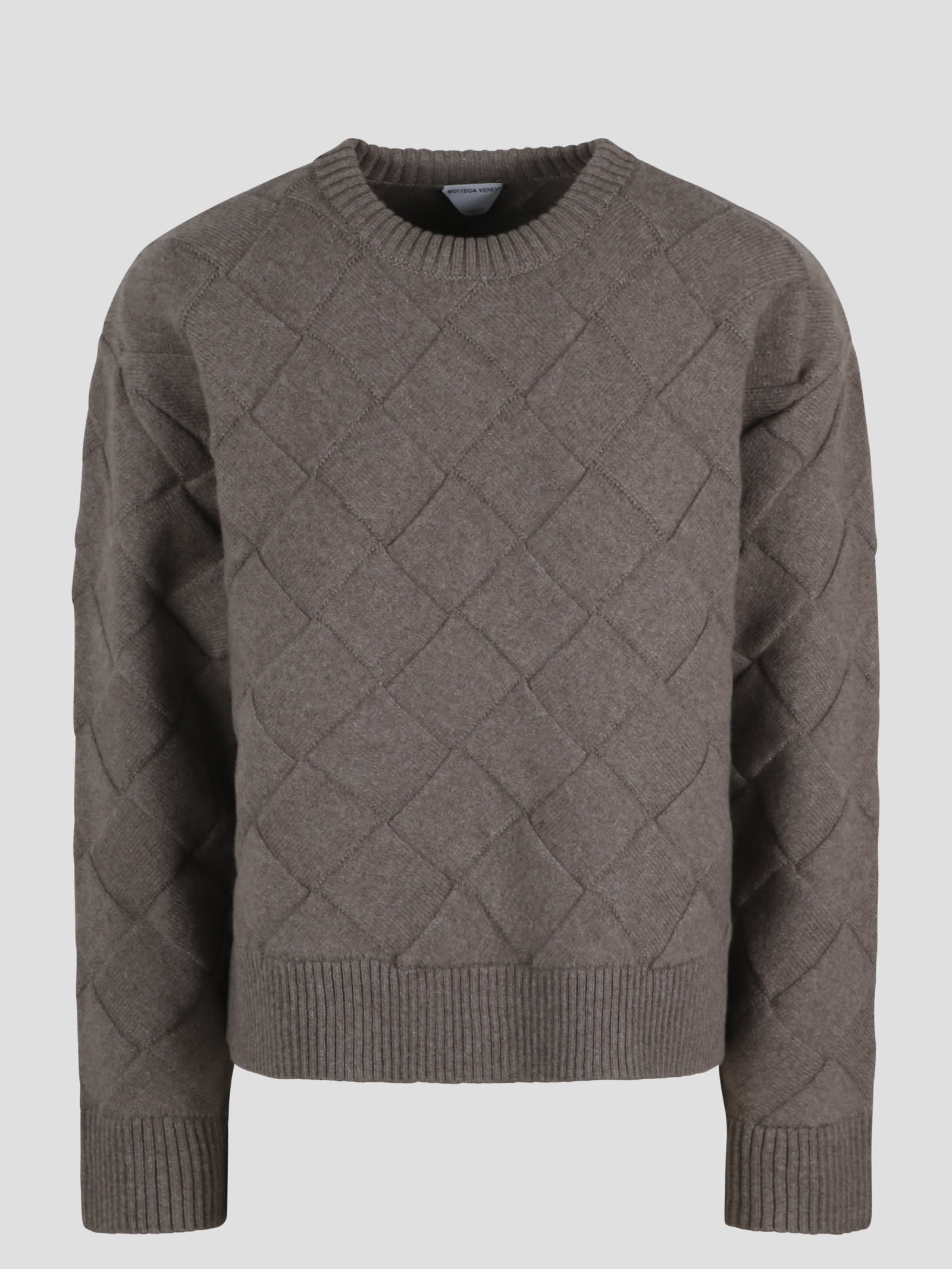 BOTTEGA VENETA INTRECCIO WOOL SWEATER