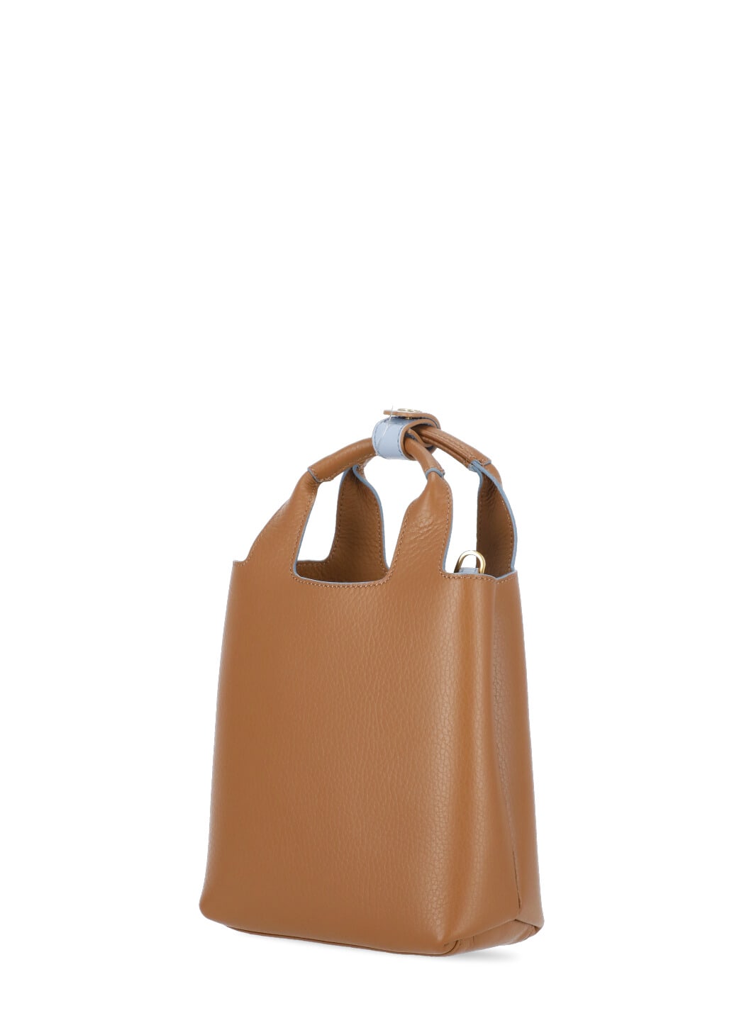 Shop Hogan Mini H-bag Bag In Brown