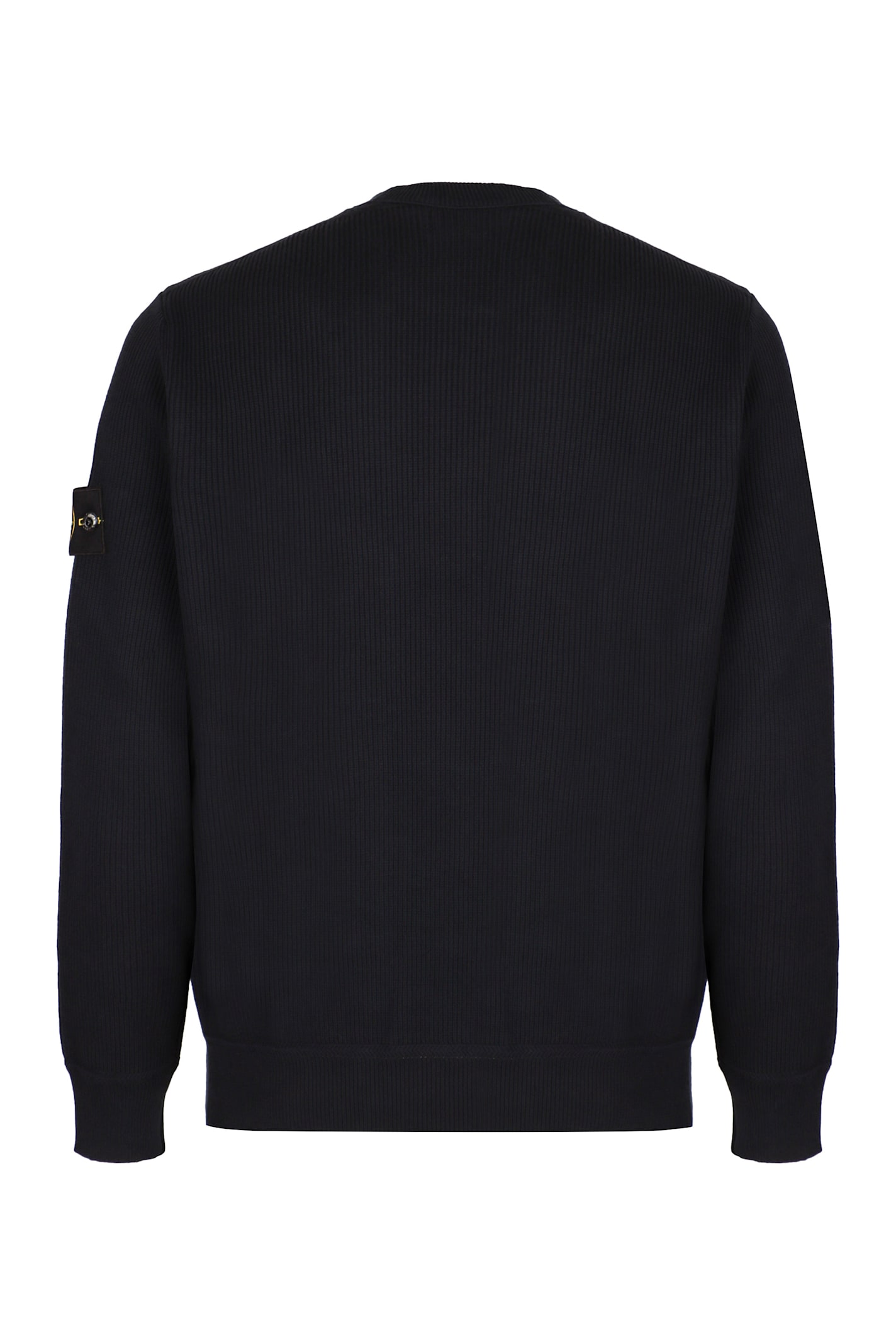 Stone Island Cotton Sweatshirt In Blue