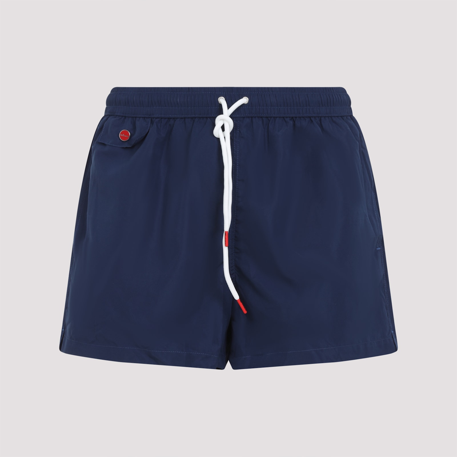 KITON POLYESTER SWIM SHORTS 