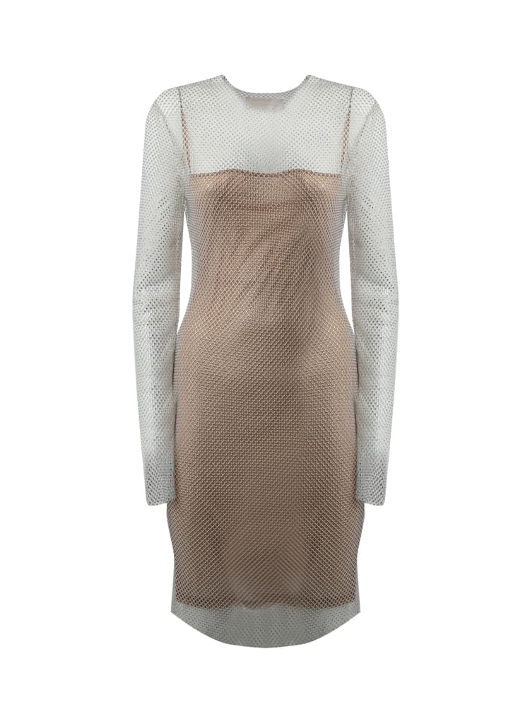 Genny Sparkling Dress With Long Sleeves