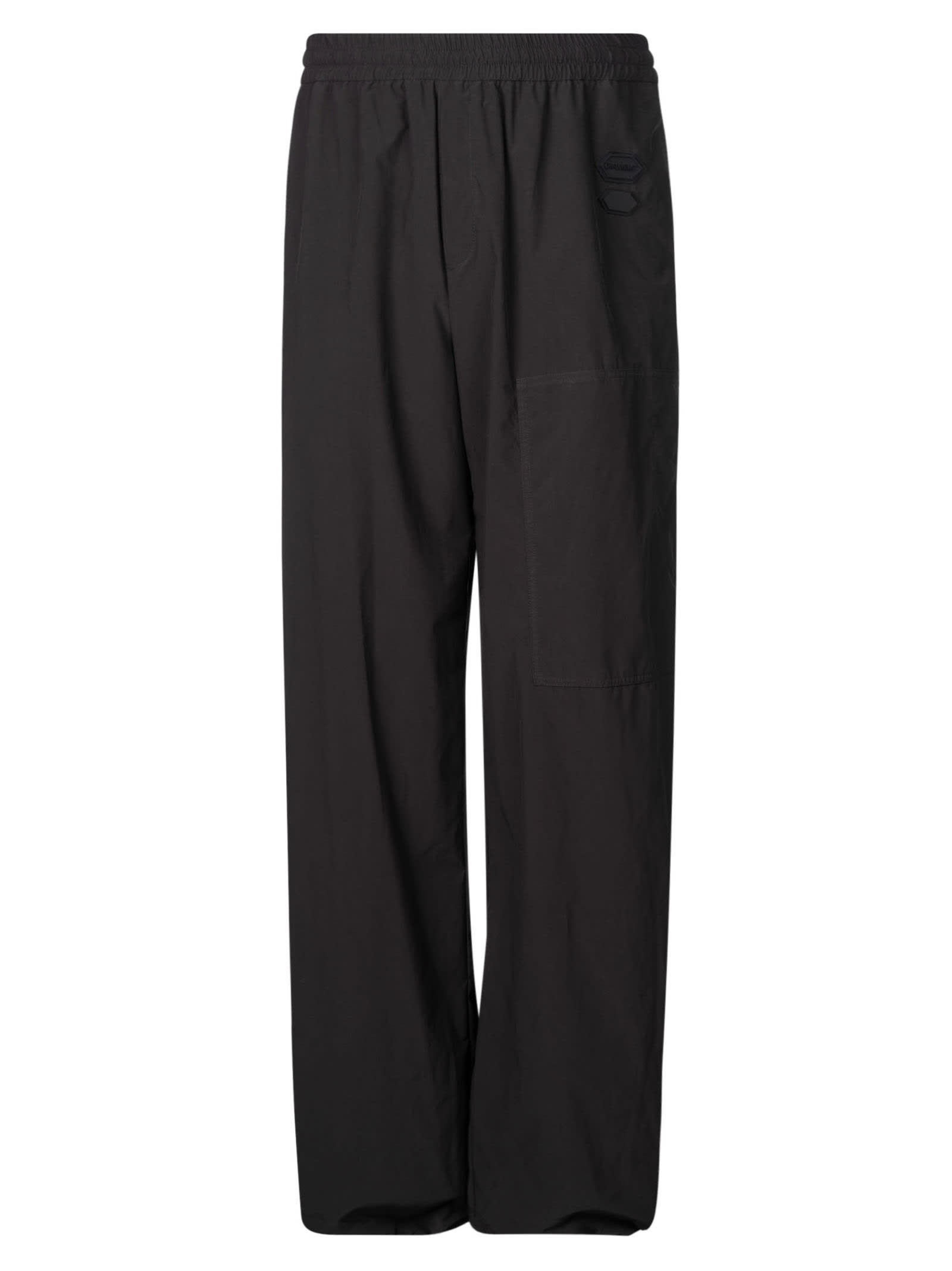 Off-White Patch Peach Utility Wide Trousers