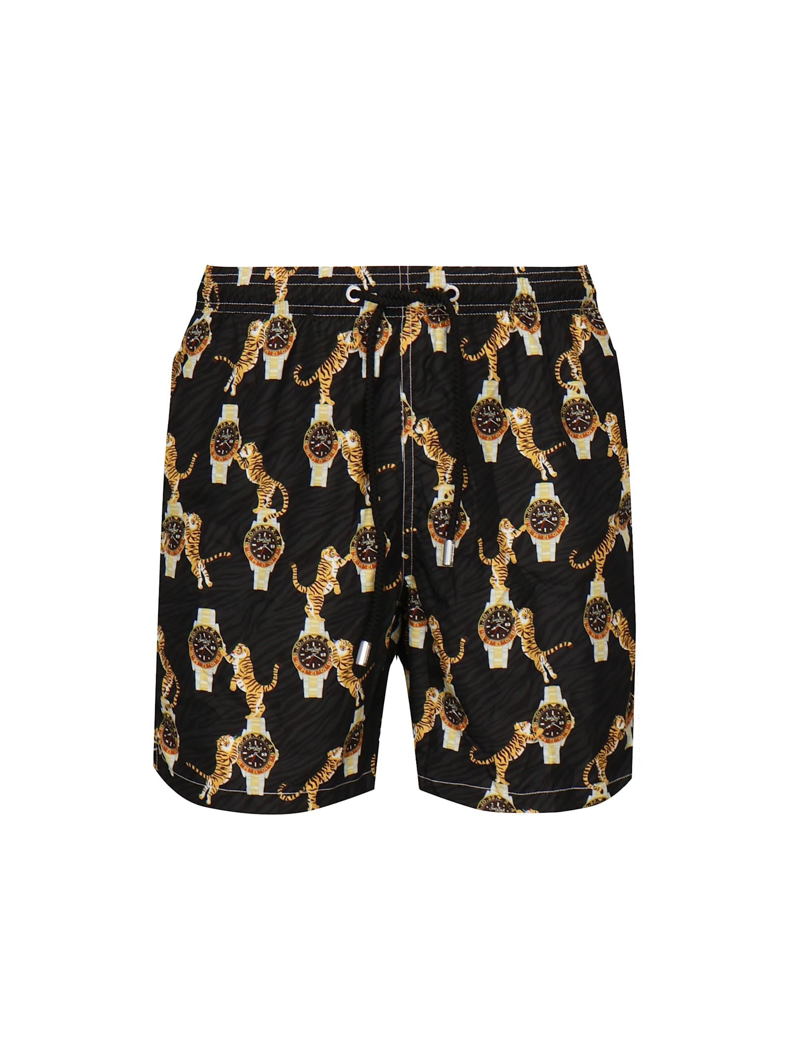 Mc2 Saint Barth Graphic-print Swim Shorts In Multi