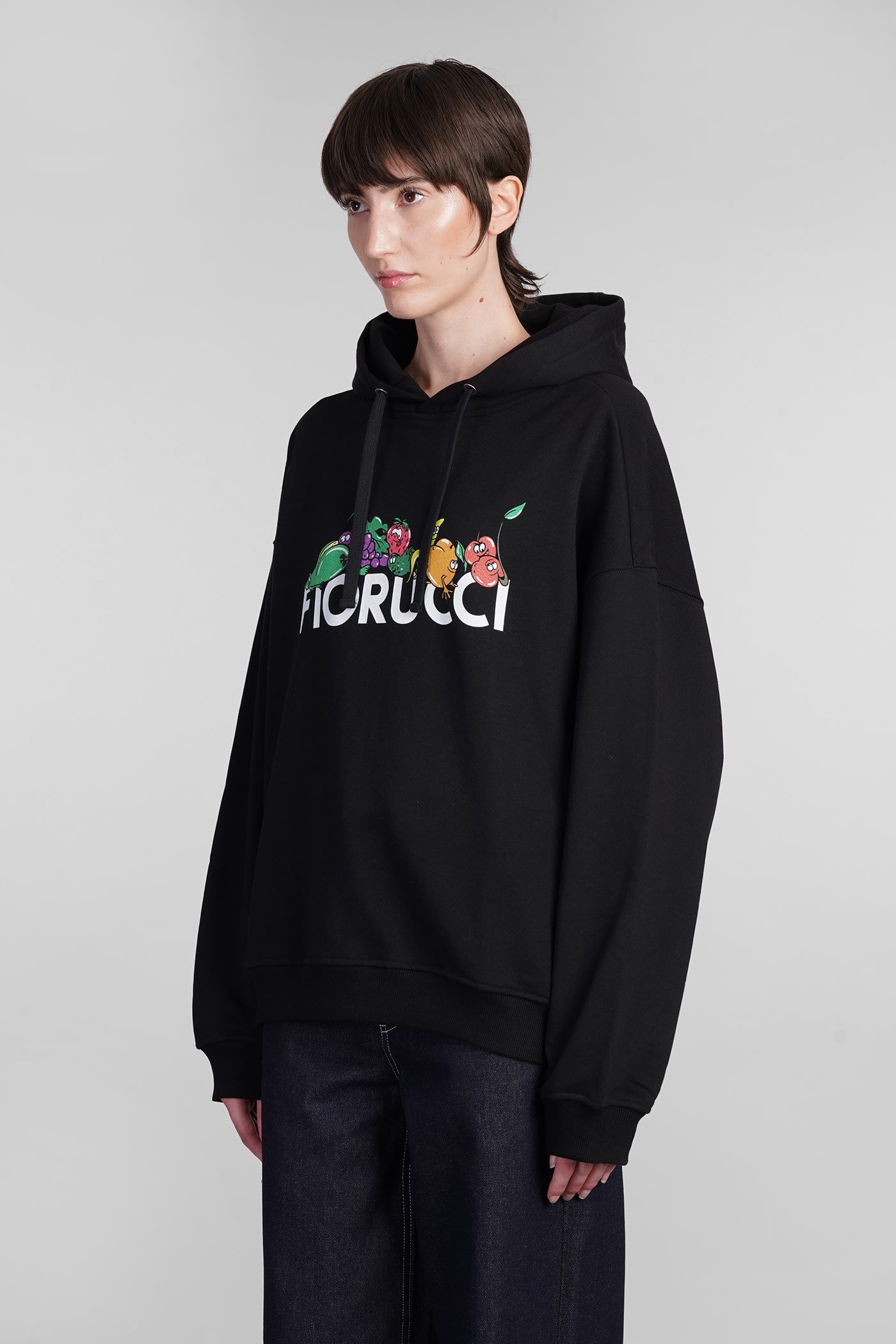 Shop Fiorucci Sweatshirt In Black Cotton