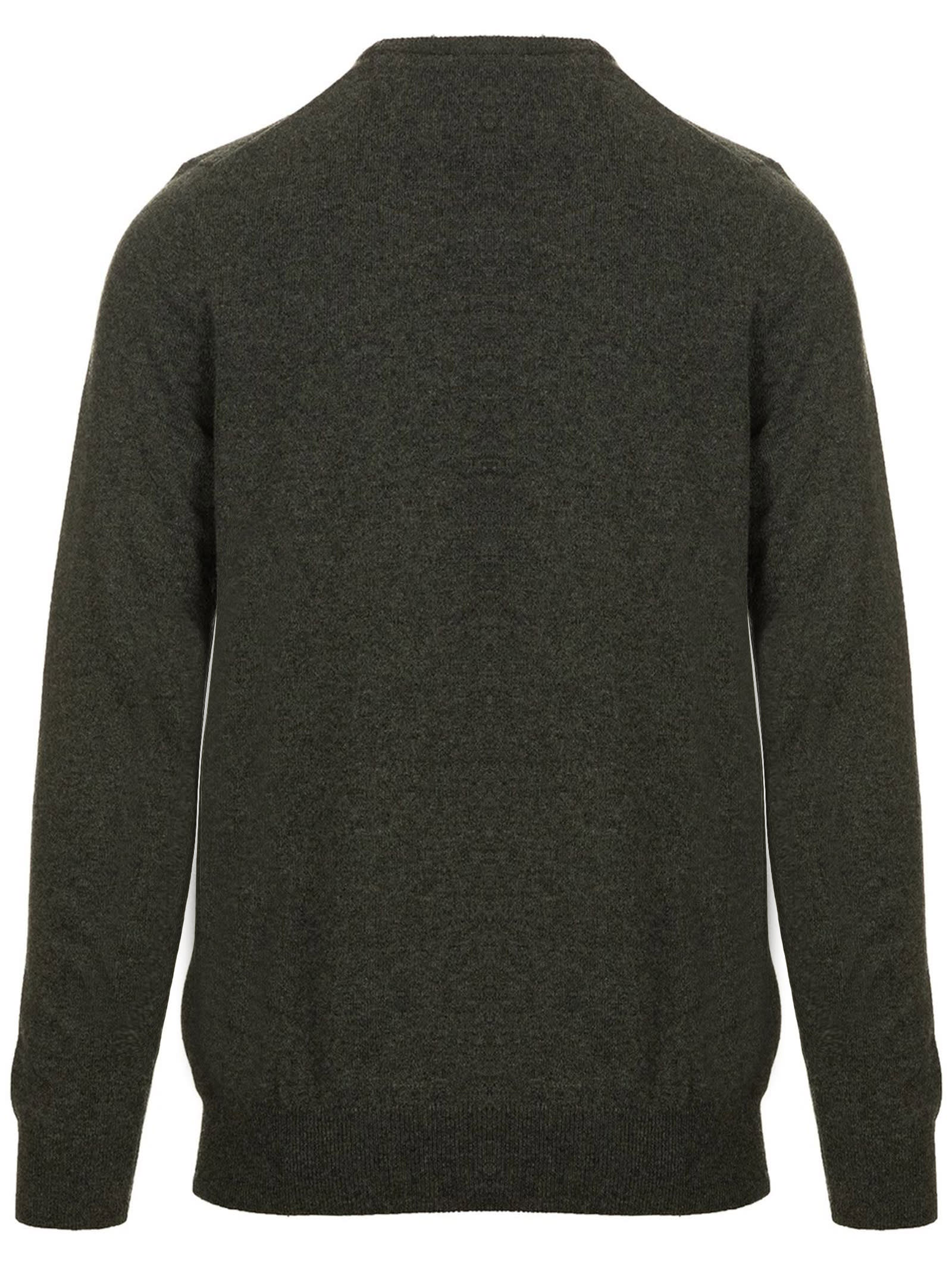 Shop Ralph Lauren Grey Wool Sweater