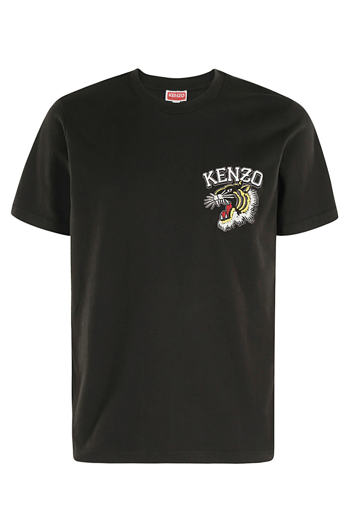 Shop Kenzo Varsity Tshirt In J Black