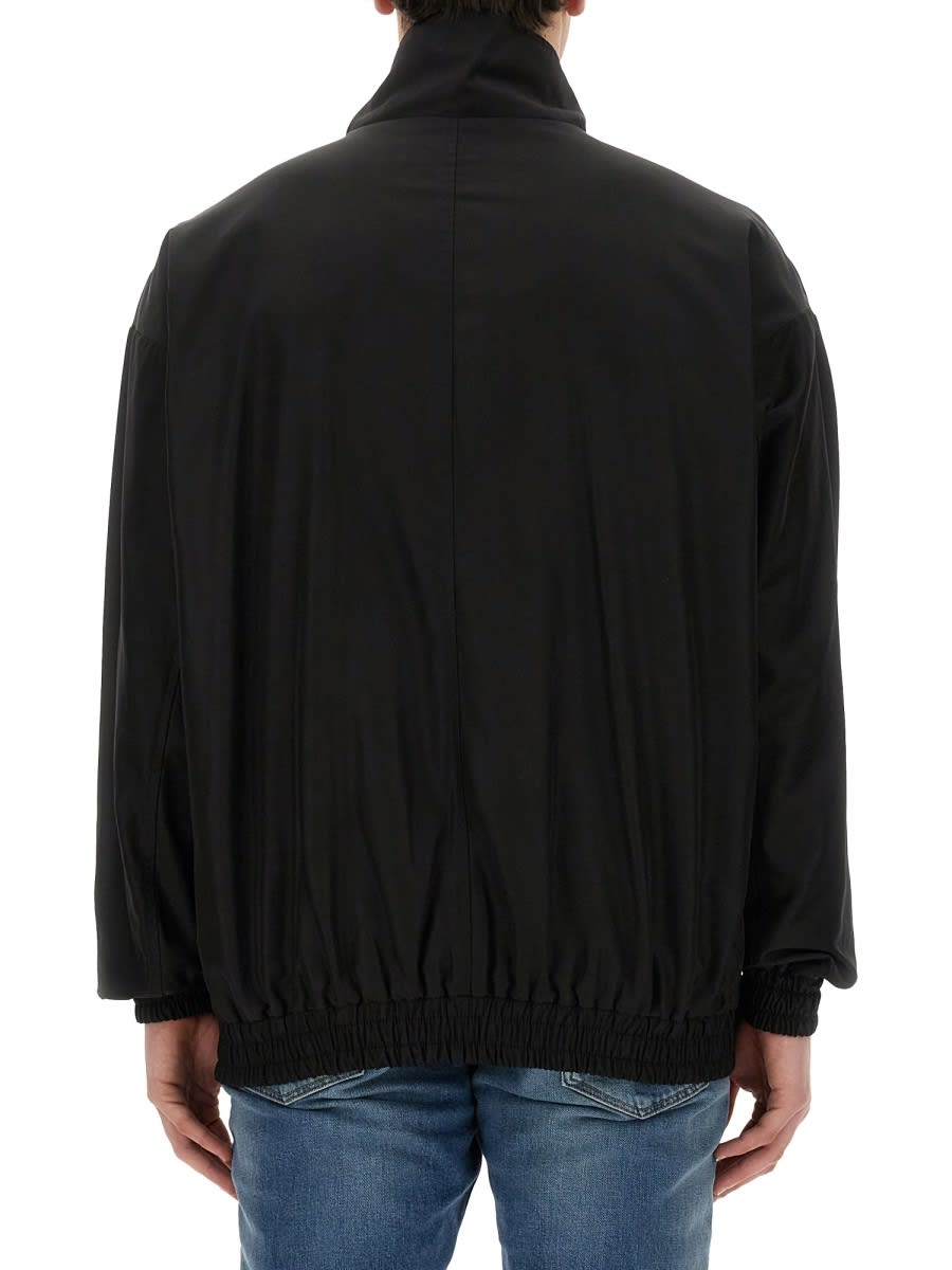 Shop Dolce & Gabbana Hooded Jacket In Black