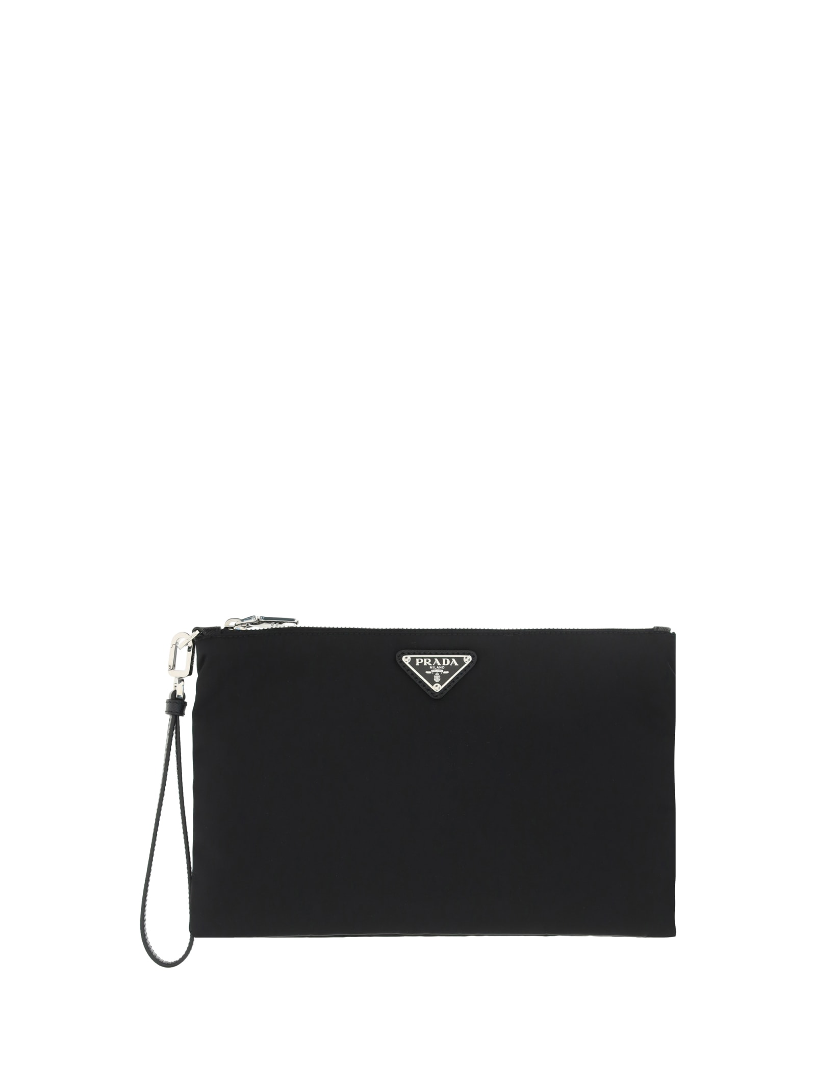 Shop Prada Beauty Case In Nero