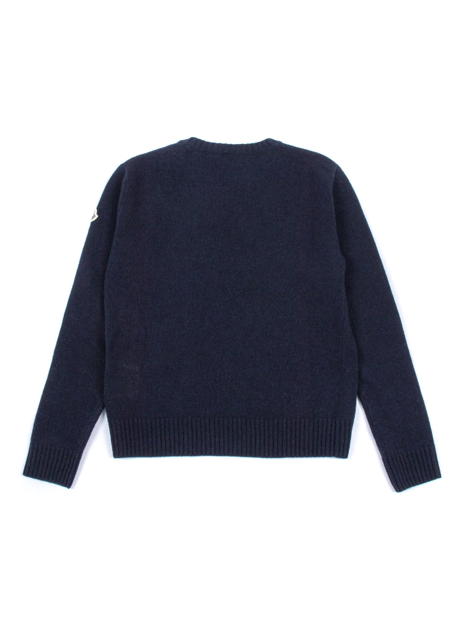Moncler Crew Neck In Blue