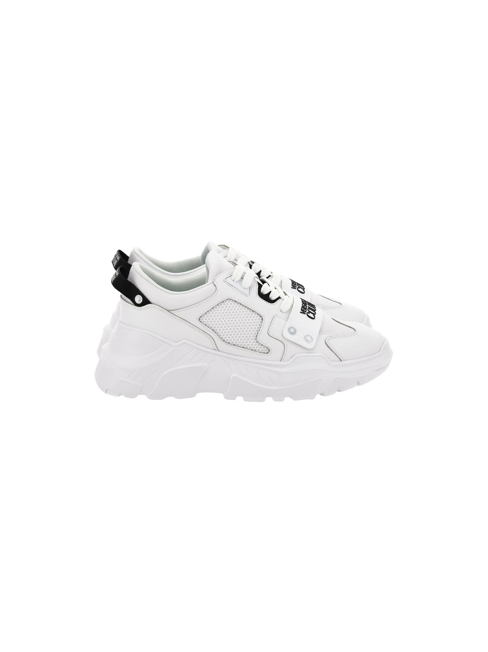 Shop Versace Jeans Couture Mens Sneakers In White