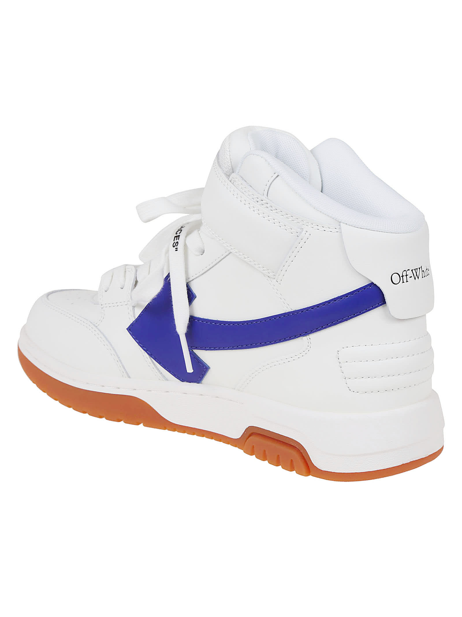 Out Of Office Mid Top Lea in white