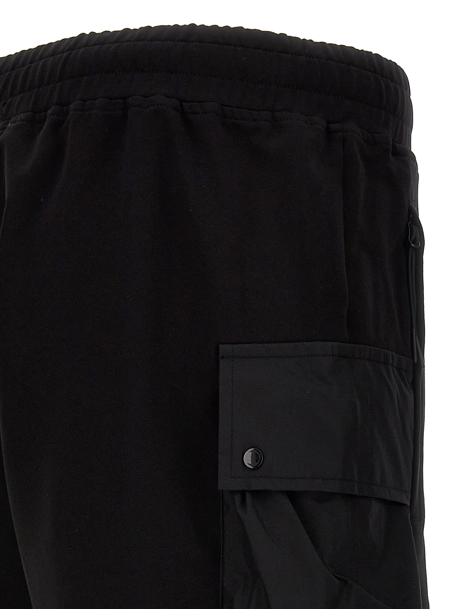 Shop C.p. Company The Metropolis Series Joggers In Black