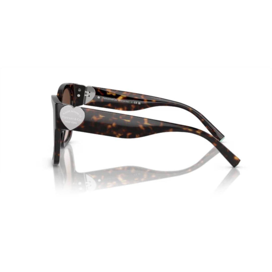 Tiffany & Co. Square Frame Sunglasses In Brown