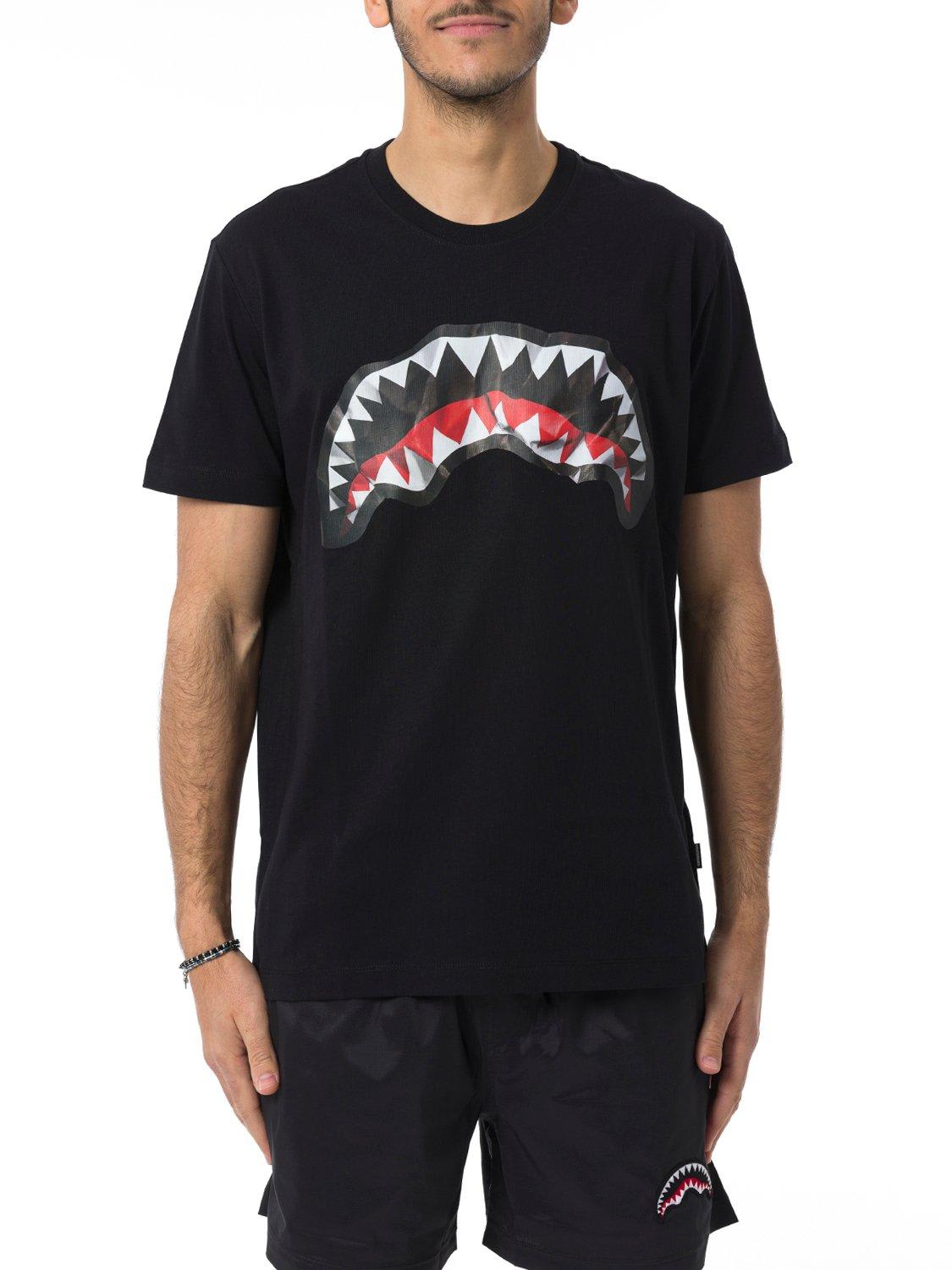 Crumpled Shark Crewneck T-shirt