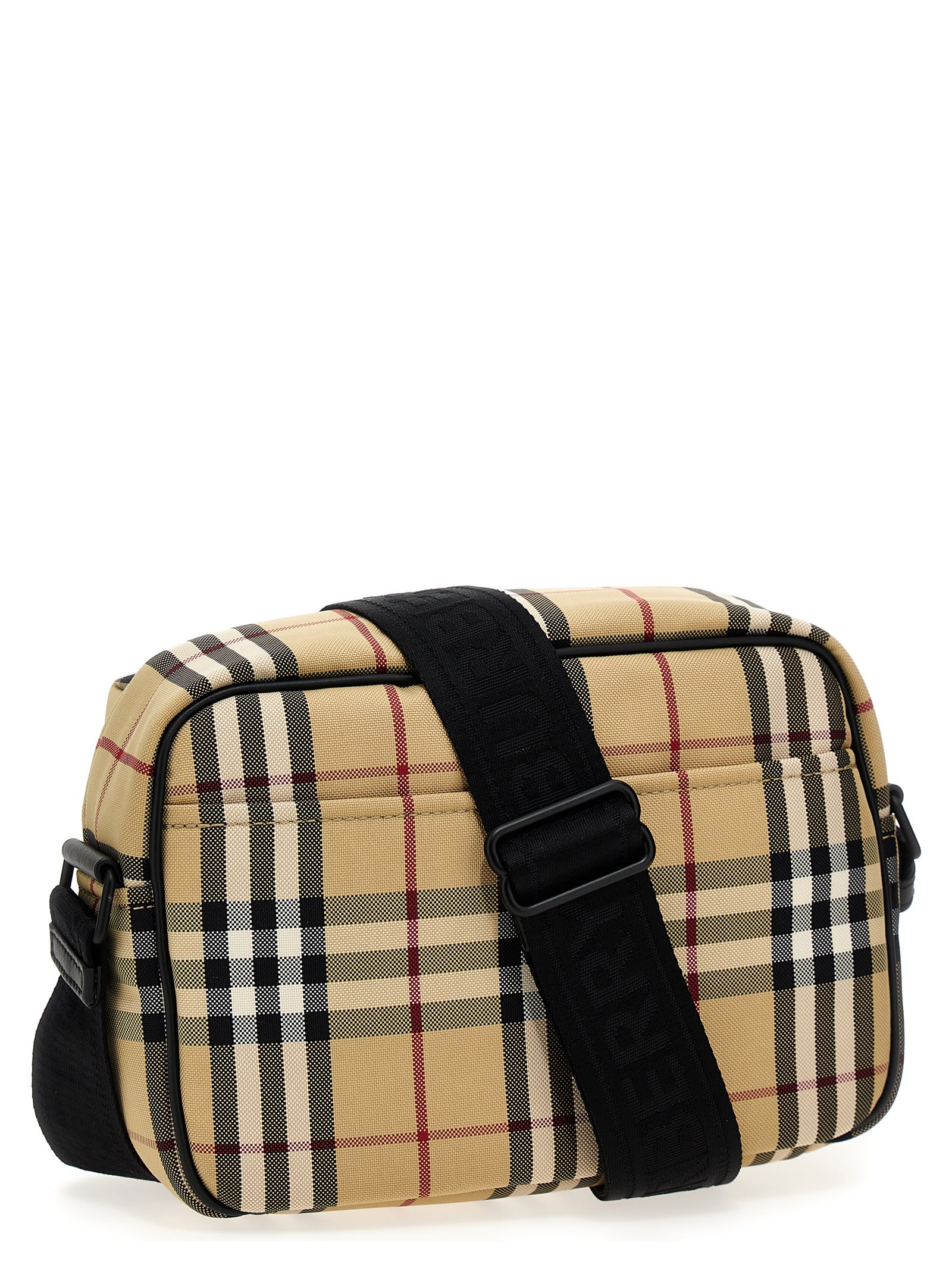 Paddy Checked Crossbody Bag in Brown - Burberry