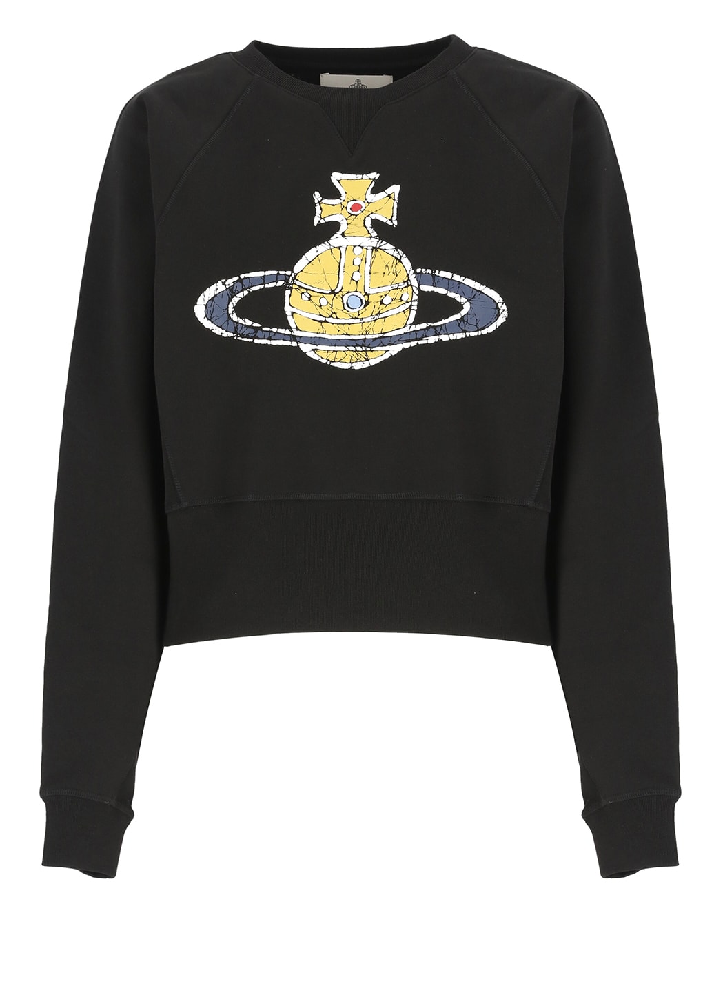 Shop Vivienne Westwood Time Machine Athletic Sweatshirt In Black