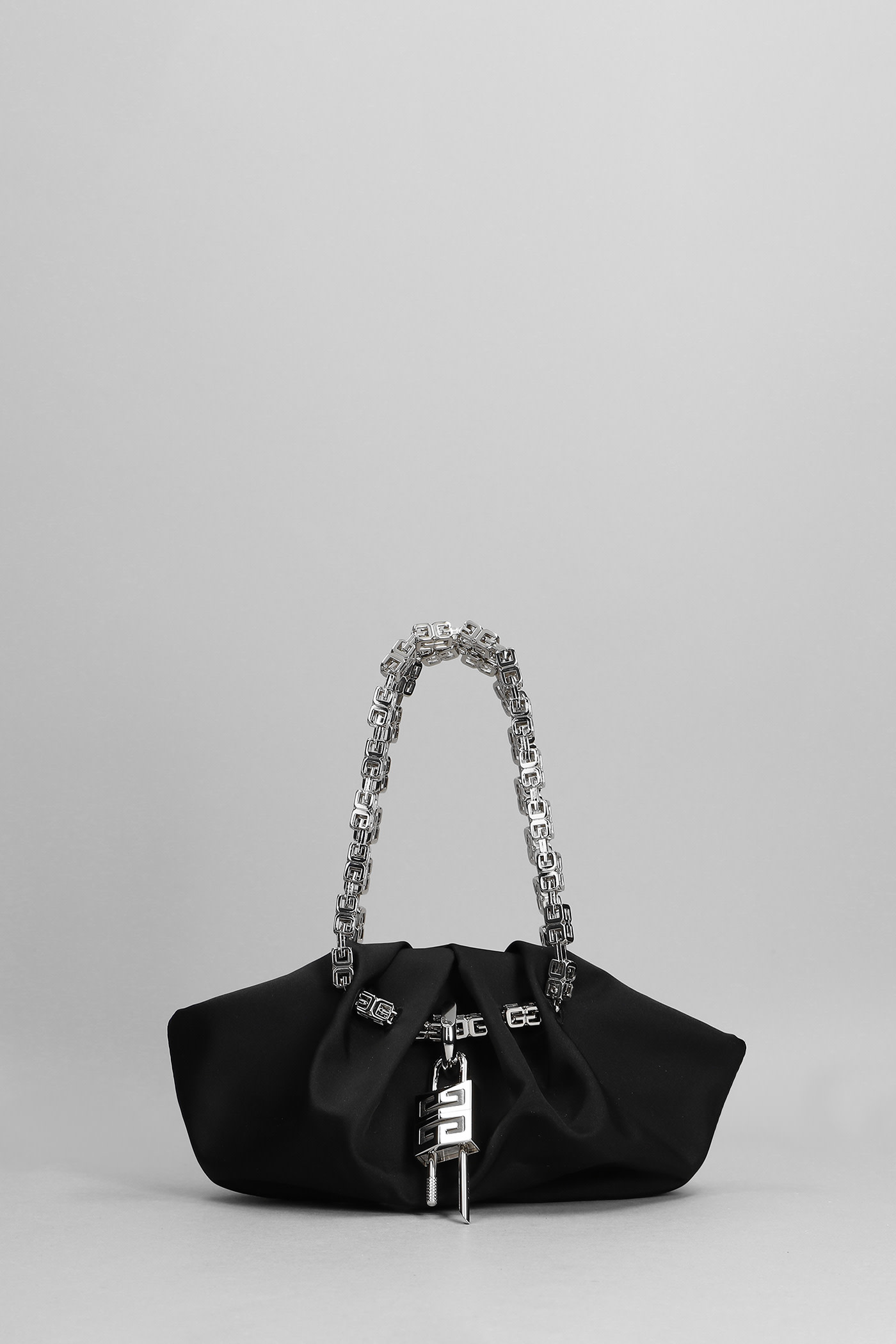 Givenchy Kenny Shoulder Bag In Black Leather
