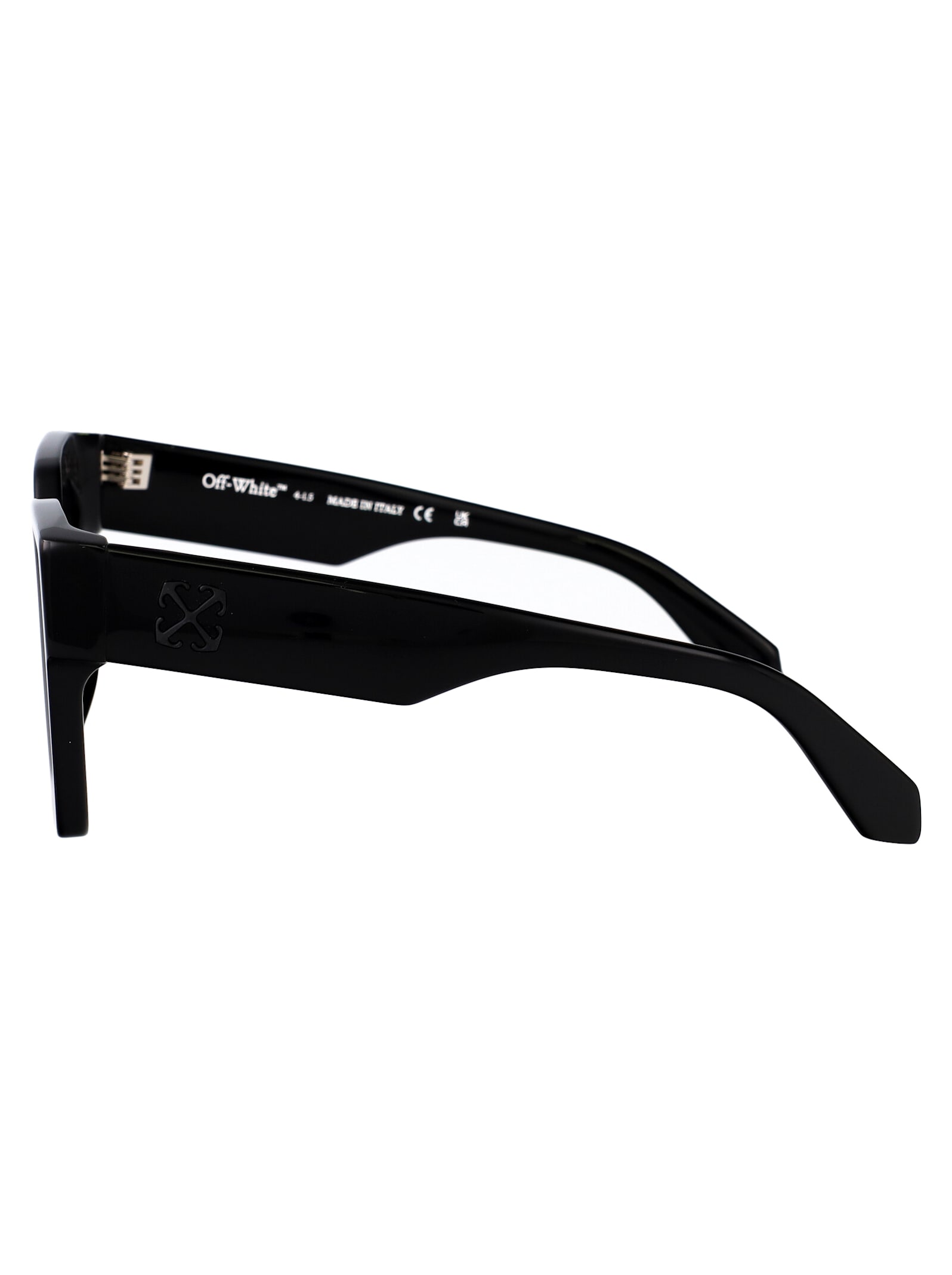 Off-white Black Silverstone Sunglasses In Black Dark Grey