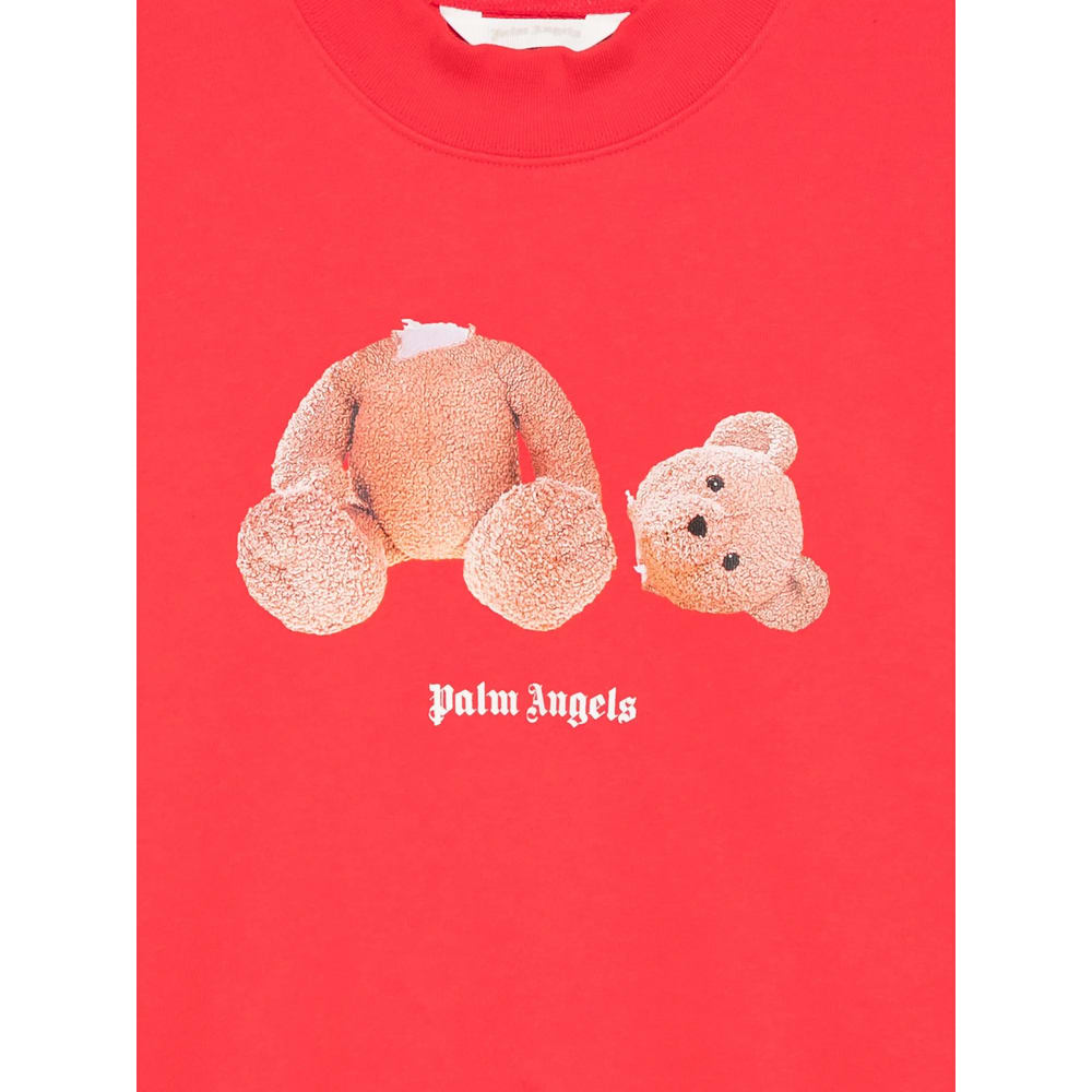Palm Angels Graphic-print Sweatshirt In Red