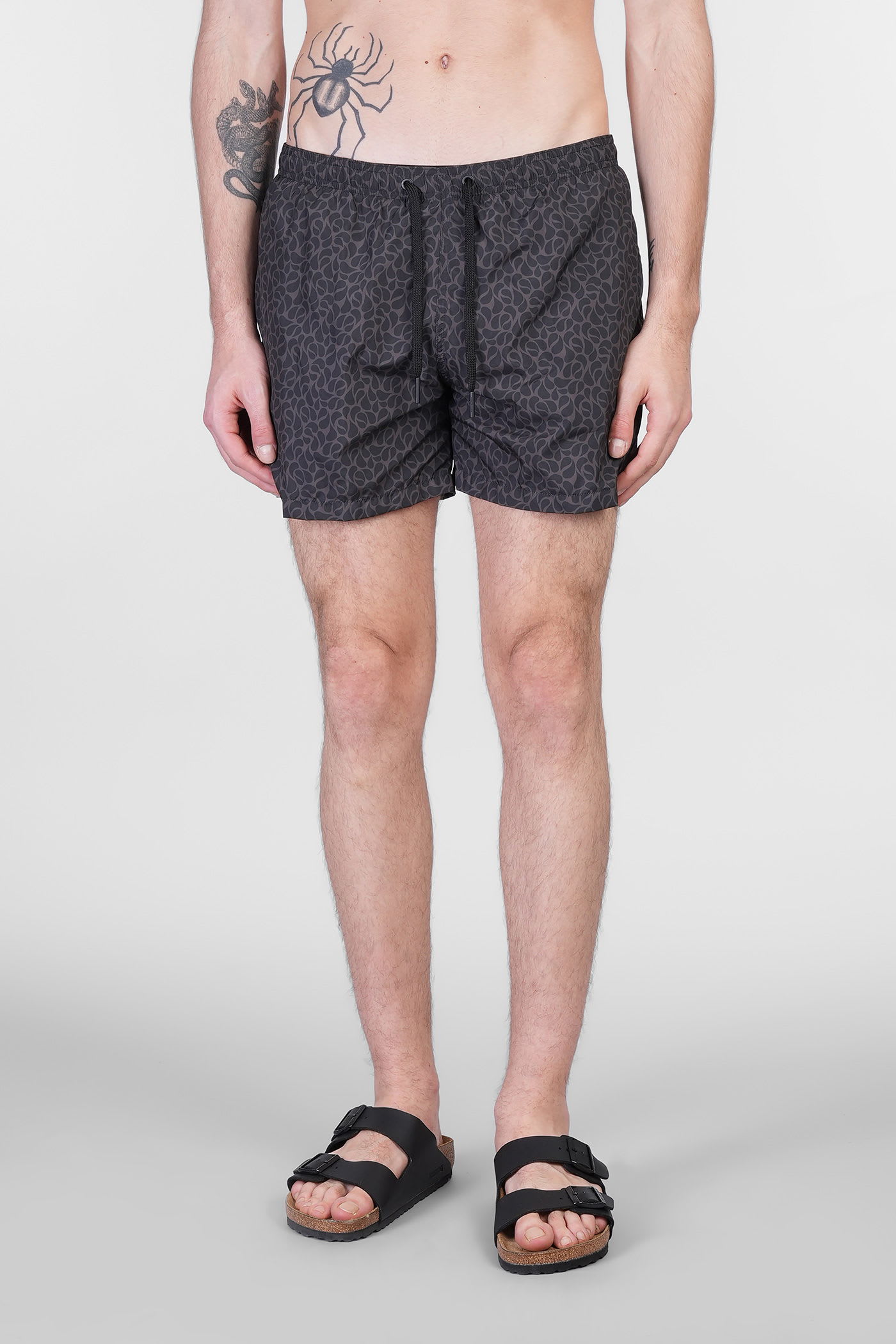 Tagliatore Honolulu Beachwear In Black Polyester